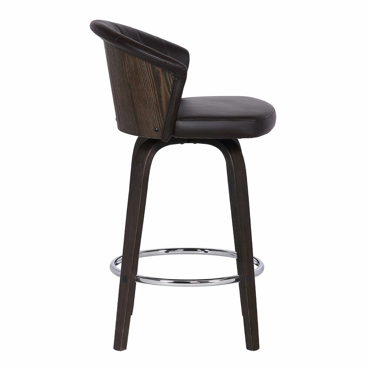 Hot Sale π Counter Height Stools Armen Living Ashley Mid-Century 26 In. Counter Stool π - Image 4