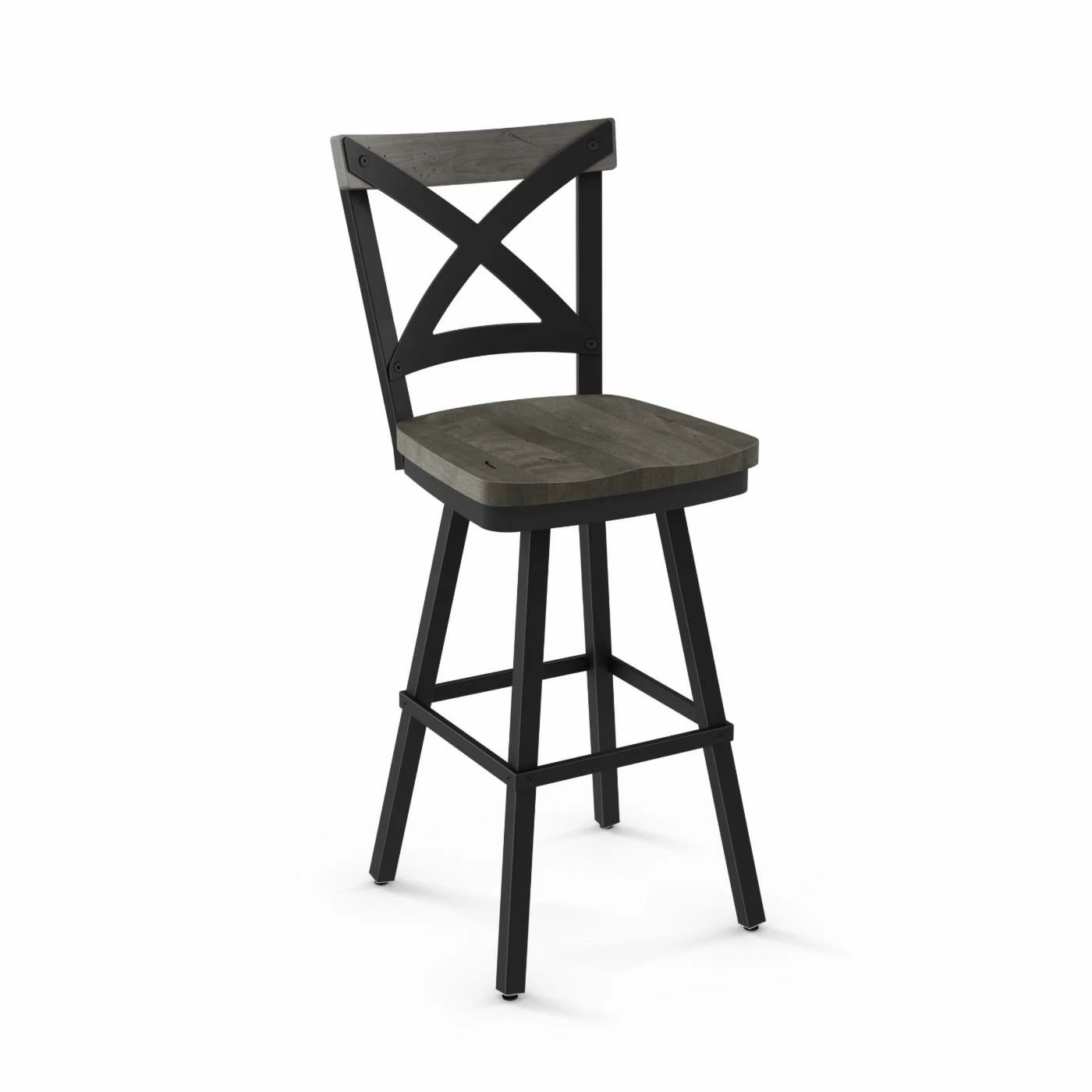 Best reviews of β Counter Height Stools Amisco Jasper 25 In. Swivel Counter Stool π - Image 4