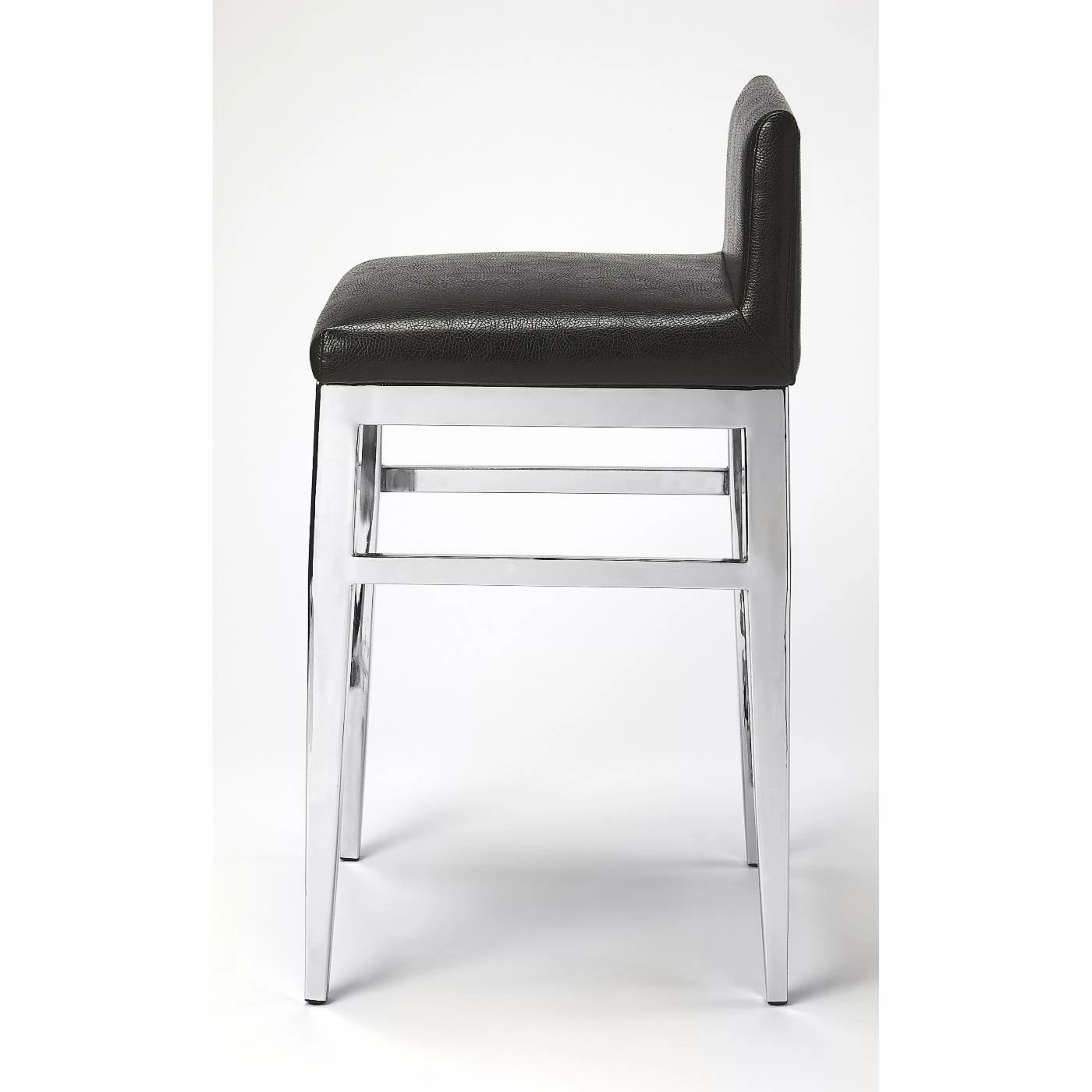 Brand new π Counter Height Stools Butler Specialty Kelsey 25 In. Stainless Steel Faux Leather Counter Stool π - Image 4