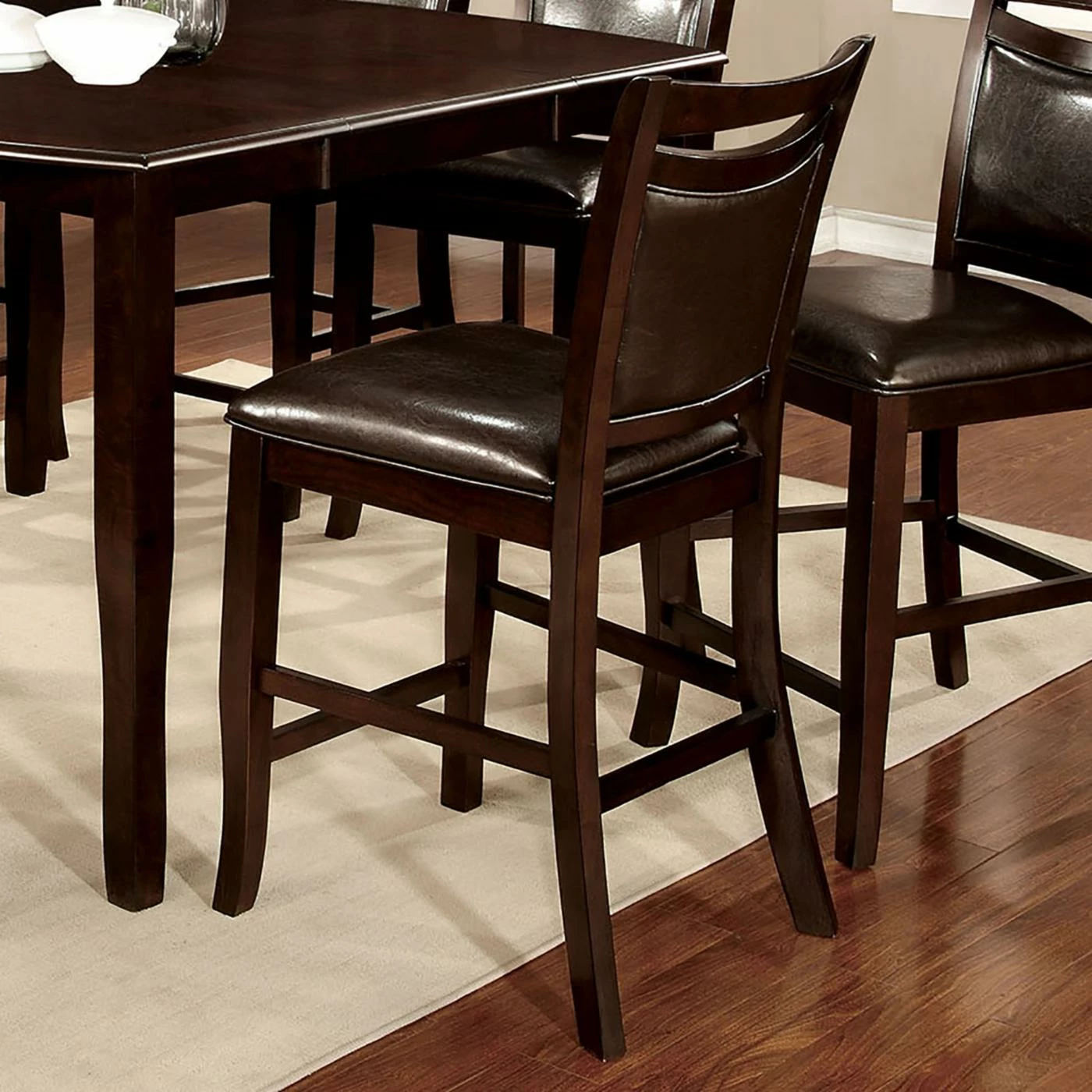 Outlet β¨ Counter Height Stools Furniture Of America Ridgeway Counter Height Side Dining Chair - Set Of 2 π - Image 4