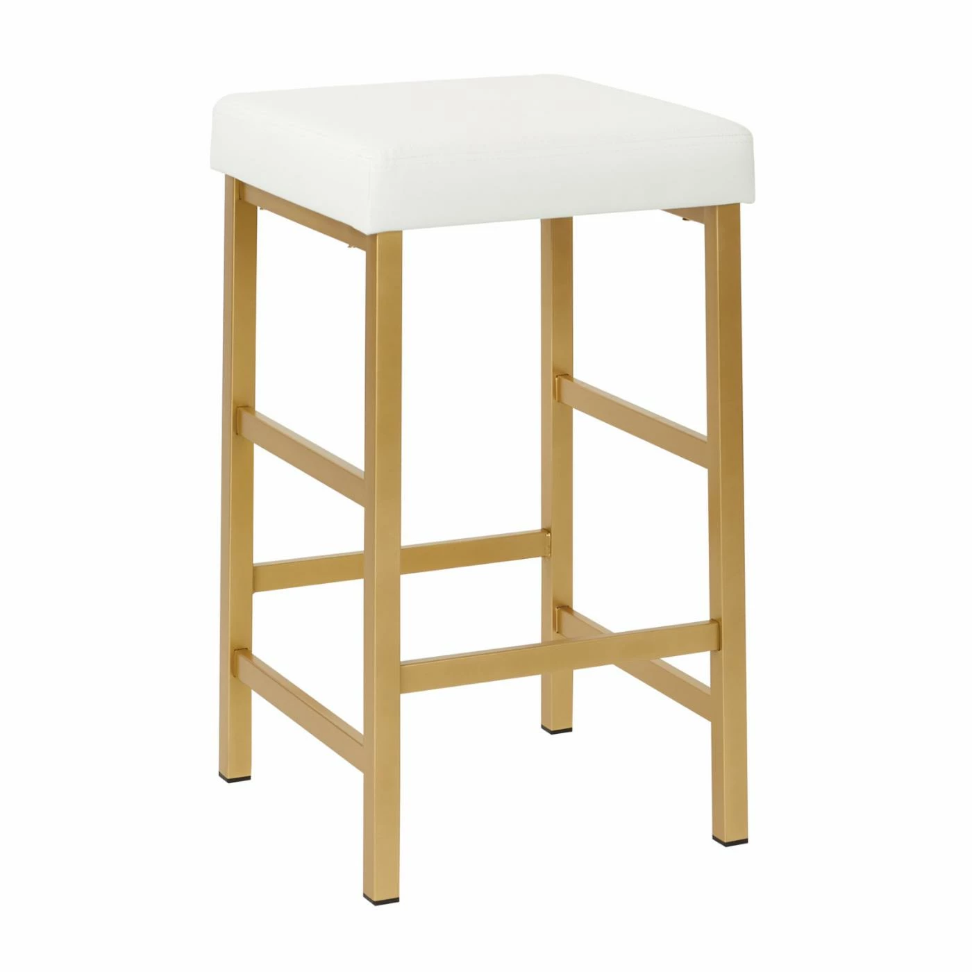 Cheapest โจ Counter Height Stools OSP Home Furnishings Metro 26 In. Gold Backless Counter Stool ๐ - Image 4