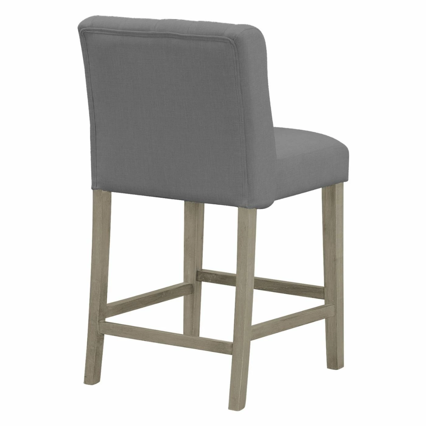 Best reviews of π Counter Height Stools Glamour Home Aled 25 In. Upholstered Tufted Counter Stool - Set Of 2 π - Image 4