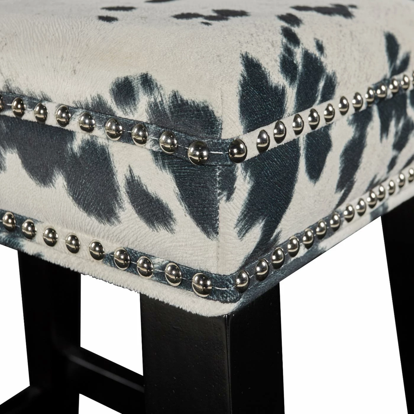 Hot Sale π Counter Height Stools Linon Walt Cow Print Backless Counter Stool βοΈ - Image 4