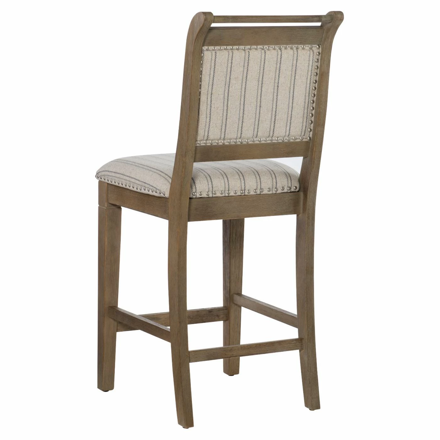 Discount π Counter Height Stools Linon Emmy 26 In. Upholstered Counter Stool With Nailhead Trim π - Image 4