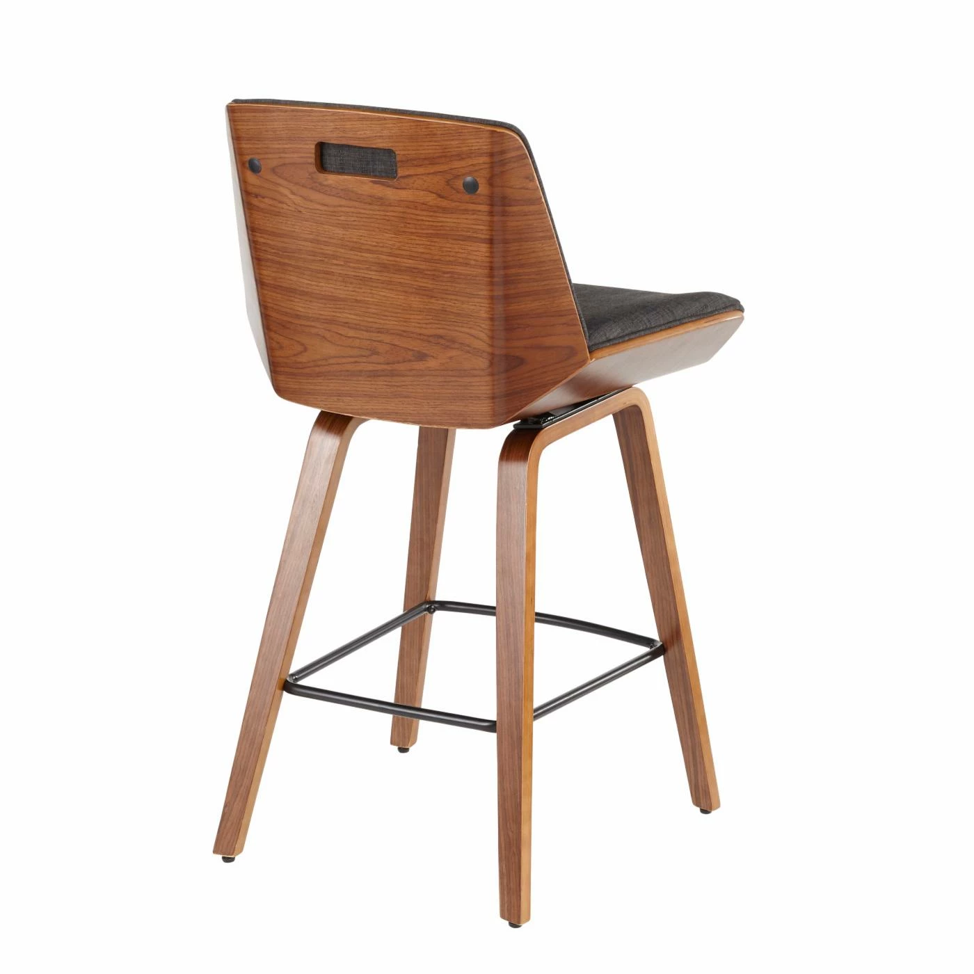 Outlet π€© Counter Height Stools LumiSource Corazza 25 In. Mid-Century Modern Counter Stool π - Image 4