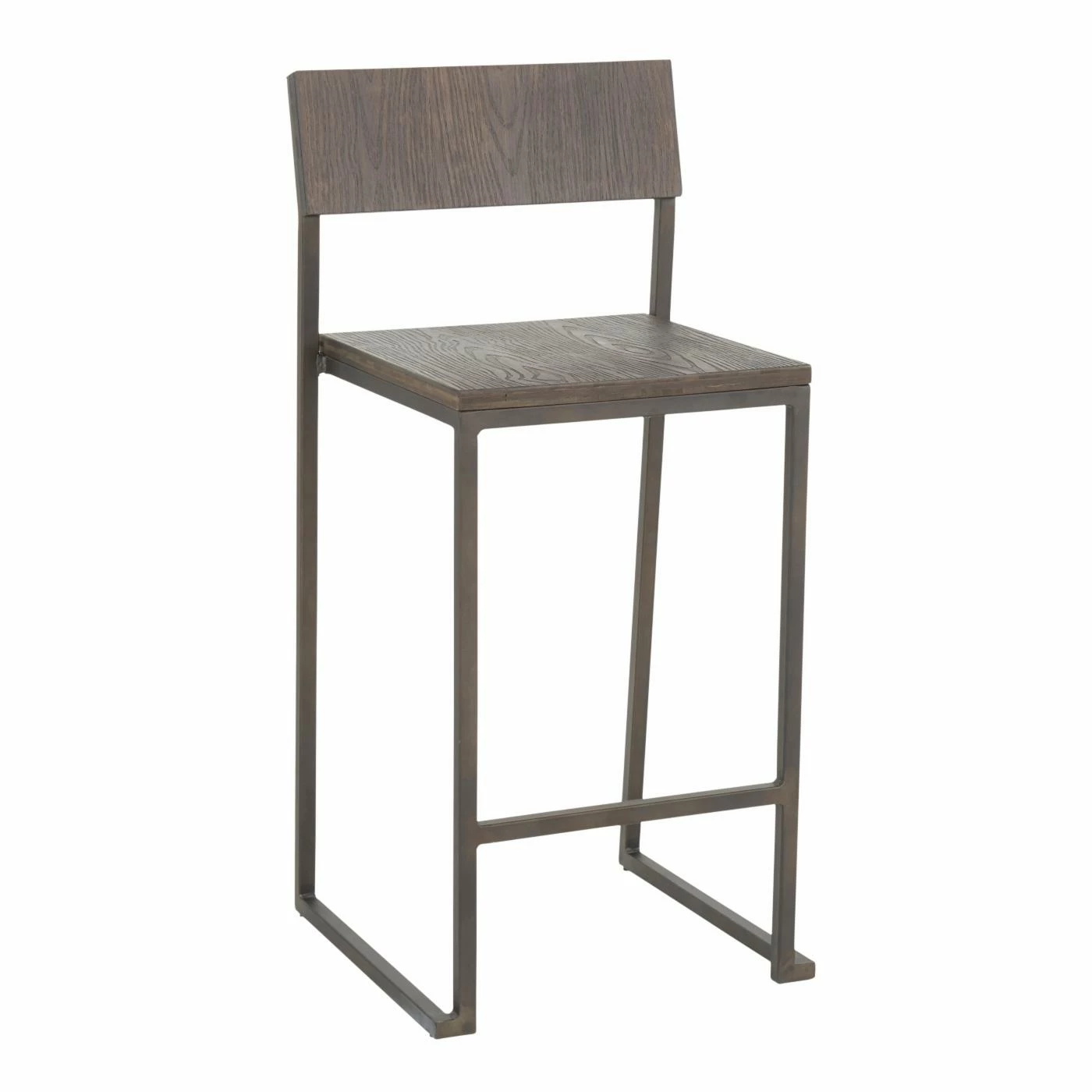 Brand new βοΈ Counter Height Stools LumiSource Fuji 26.25 In. Industrial Counter Stool - Set Of 2 β - Image 4