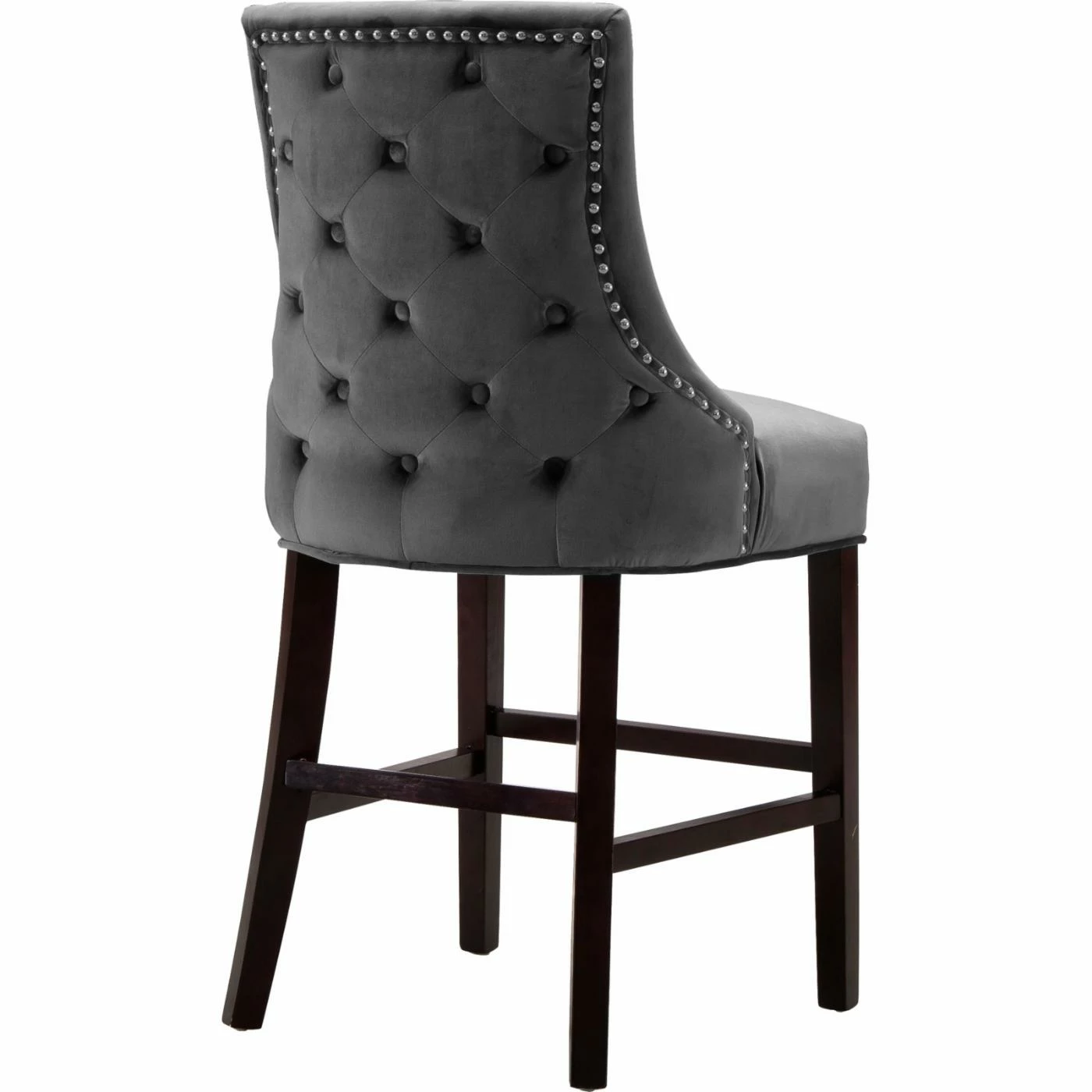 Best deal π₯° Counter Height Stools Meridian Furniture Inc Hannah 24 In. Tufted Counter Stool With Nailhead Trim - Set Of 2 βοΈ - Image 4