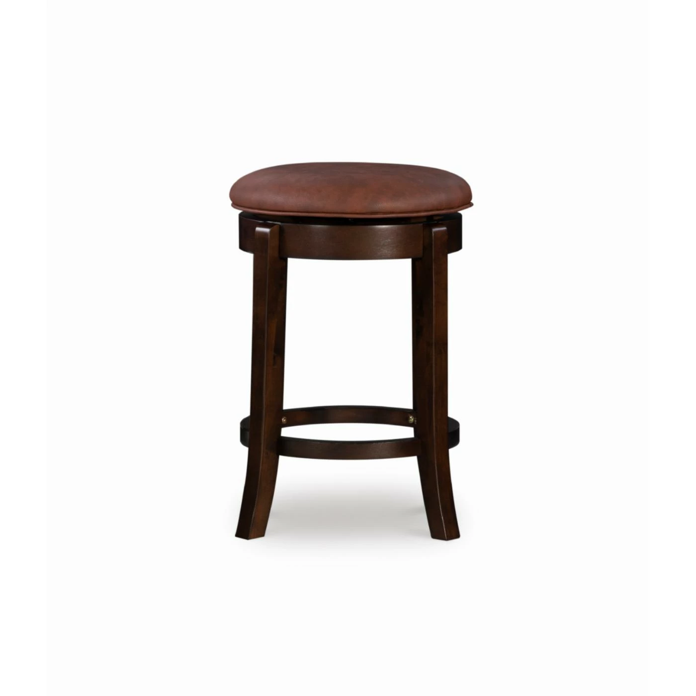 Hot Sale βοΈ Counter Height Stools Powell Merik 24 In. Swivel Counter Stool - Espresso Brown π - Image 4