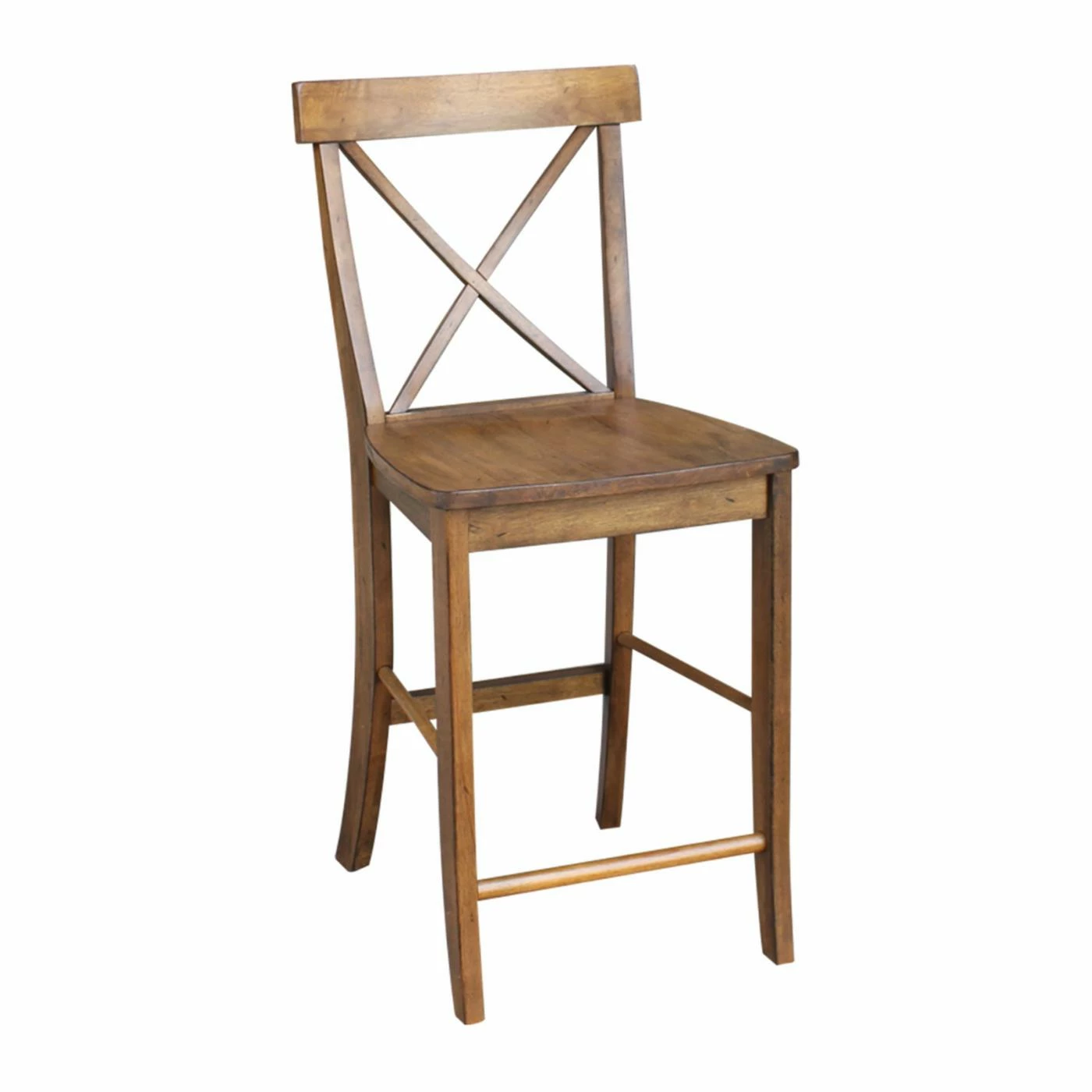 Discount π Counter Height Stools International Concepts X-Back Counter Height Stool π - Image 4