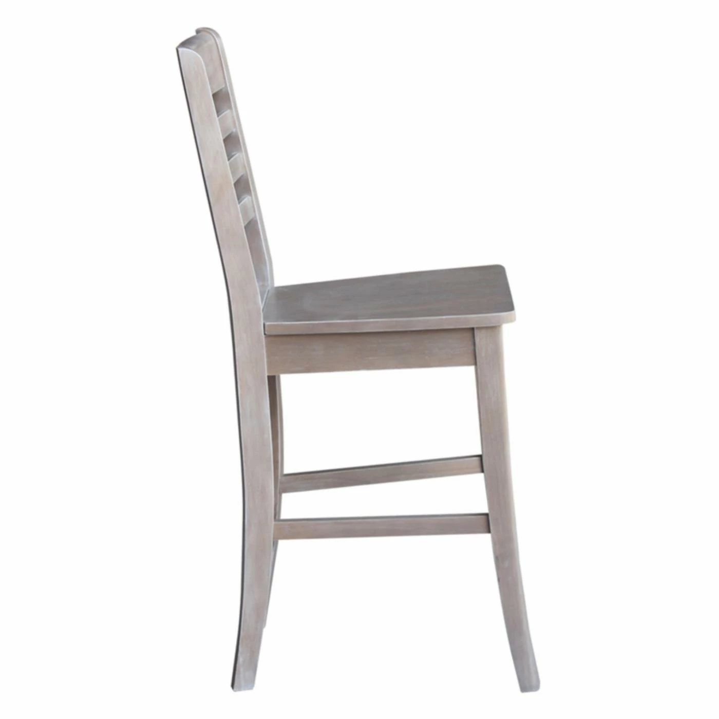 Discount π Counter Height Stools International Concepts Cosmo Ladder Back Counter Stool 𧨠- Image 4