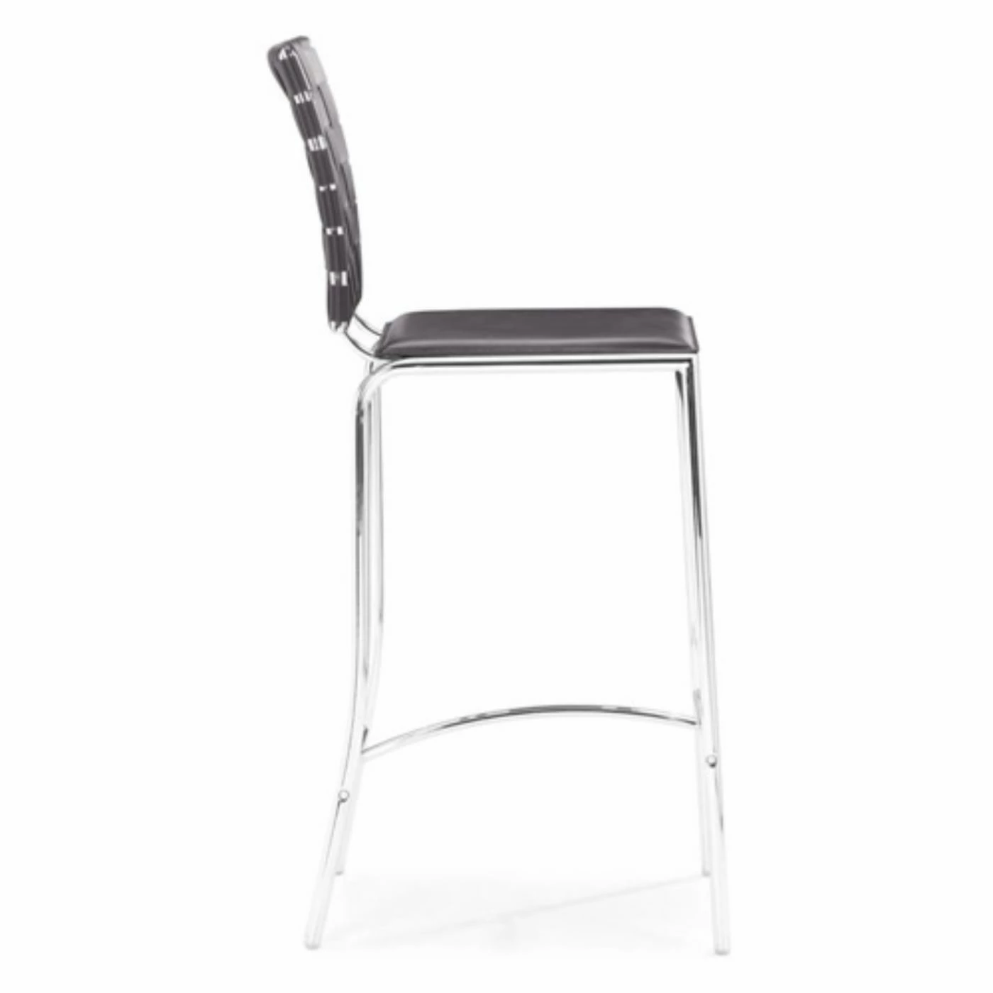 Brand new π― Counter Height Stools Zuo Modern Criss Cross Counter Stool - Espresso - Set Of 2 β¨ - Image 4
