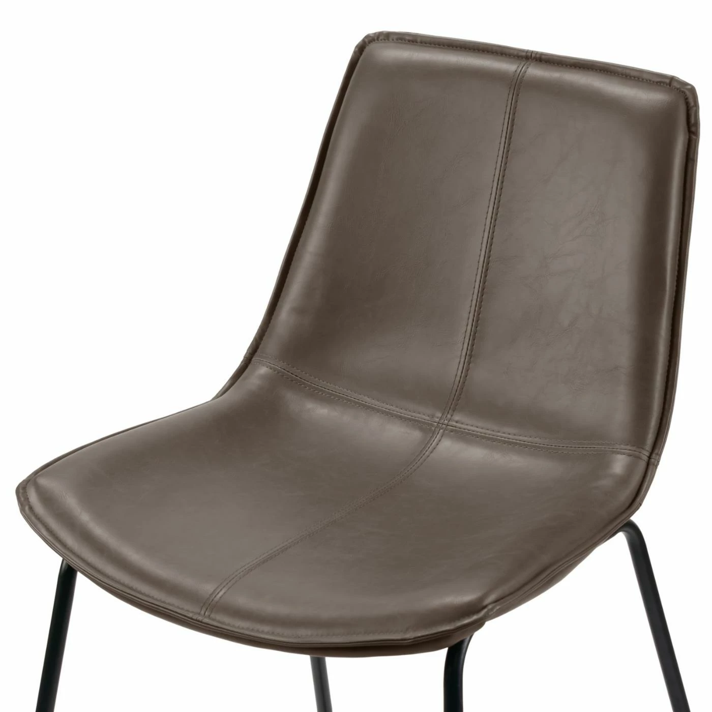 Buy π Counter Height Stools Glamour Home Amery 25.75 In. Faux Leather Counter Stool - Set Of 2 β - Image 6