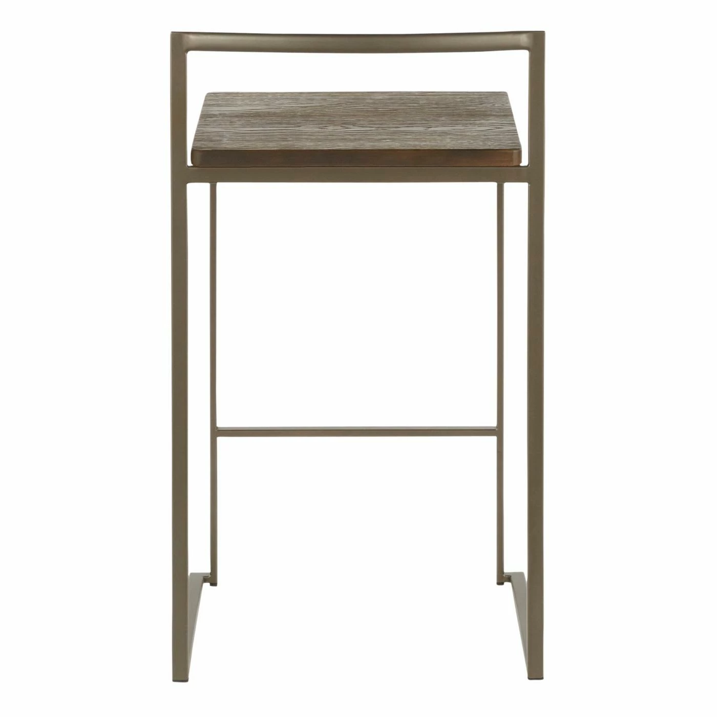 Flash Sale π Counter Height Stools LumiSource Fuji 28 In. Industrial Stackable Counter Stool - Set Of 2 π― - Image 6