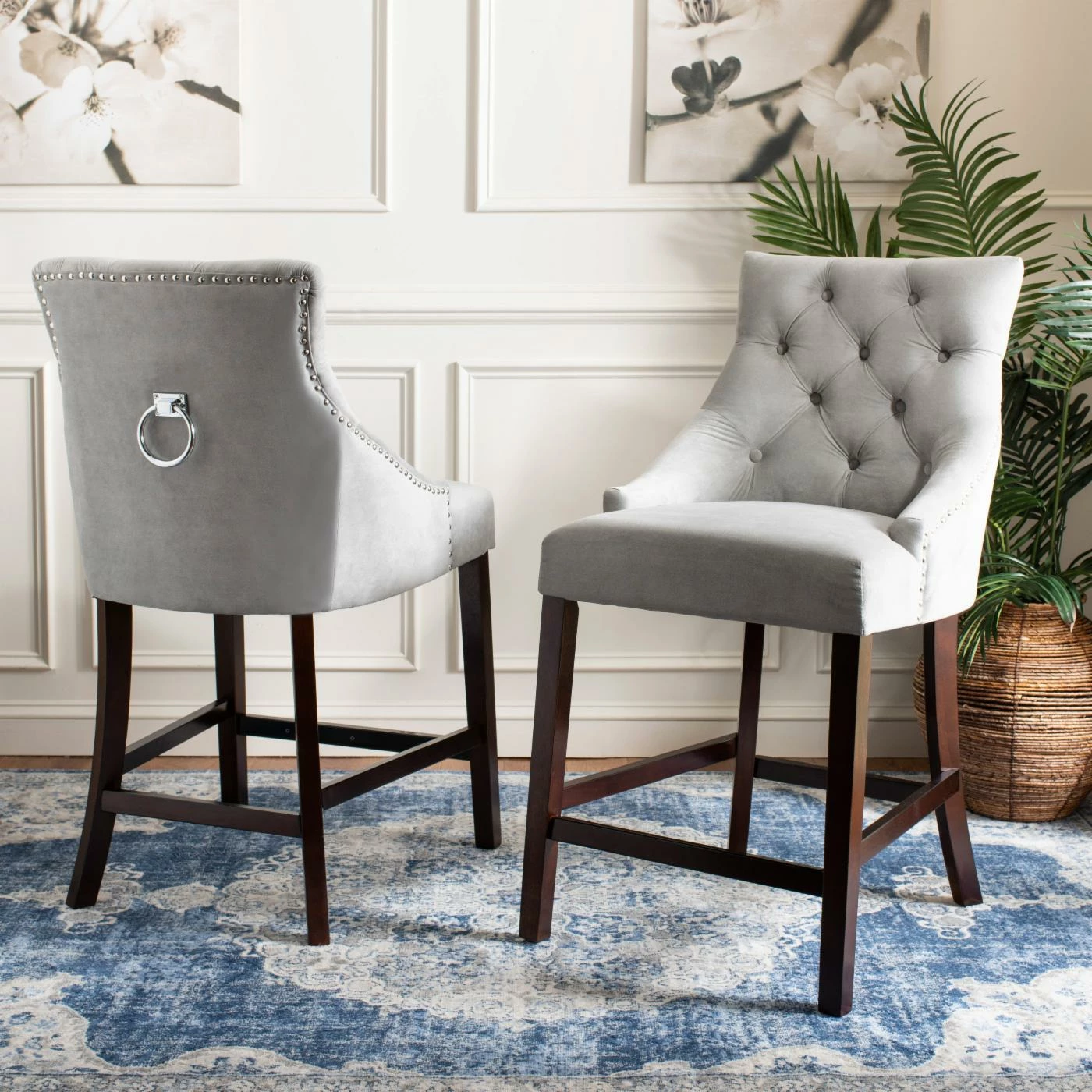 Best deal π Counter Height Stools Safavieh Eleni 26 In. Counter Stool - Set Of 2 π - Image 6