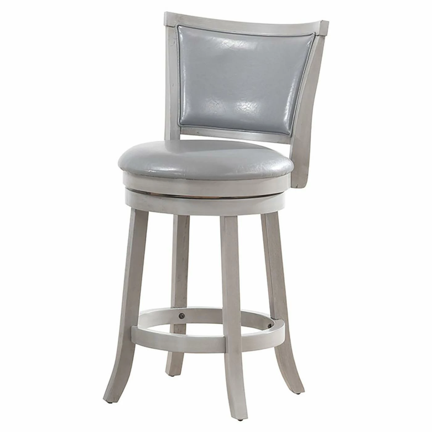 Best Sale π Counter Height Stools WHI Rowan 26 In. Swivel Counter Stool - Set Of 2 π - Image 6