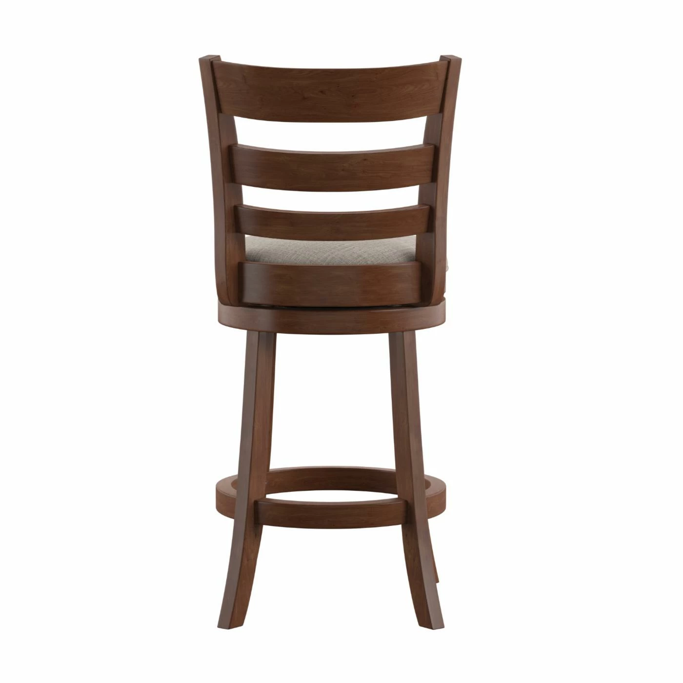 Best Sale π₯ Counter Height Stools Weston Home Edmond Collection 24H In. Swivel Counter Height Stool - Ladder Back Design π - Image 7