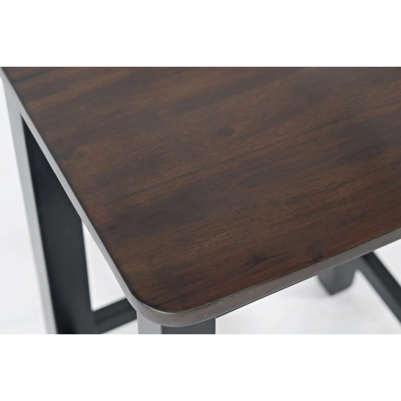 Best Sale π Counter Height Stools Jofran Asbury Park Solid Acacia 24 In. Backless Saddle Counter Stool - Set Of 2 π - Image 7