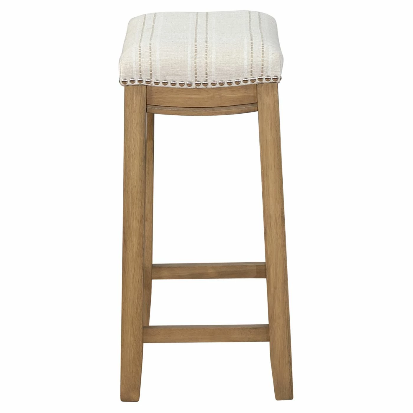 Best Sale π₯° Counter Height Stools Linon Claridge 26 In. Backless Striped Counter Stool π₯ - Image 7