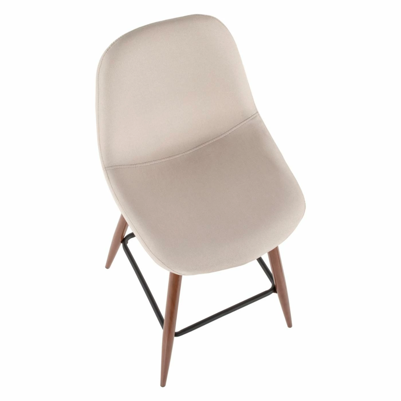 Promo β€οΈ Counter Height Stools LumiSource Pebble 24 In. Solid Back Counter Stool - Set Of 2 β - Image 7