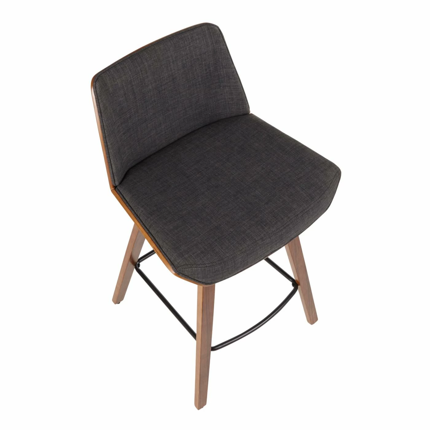 Outlet π€© Counter Height Stools LumiSource Corazza 25 In. Mid-Century Modern Counter Stool π - Image 7