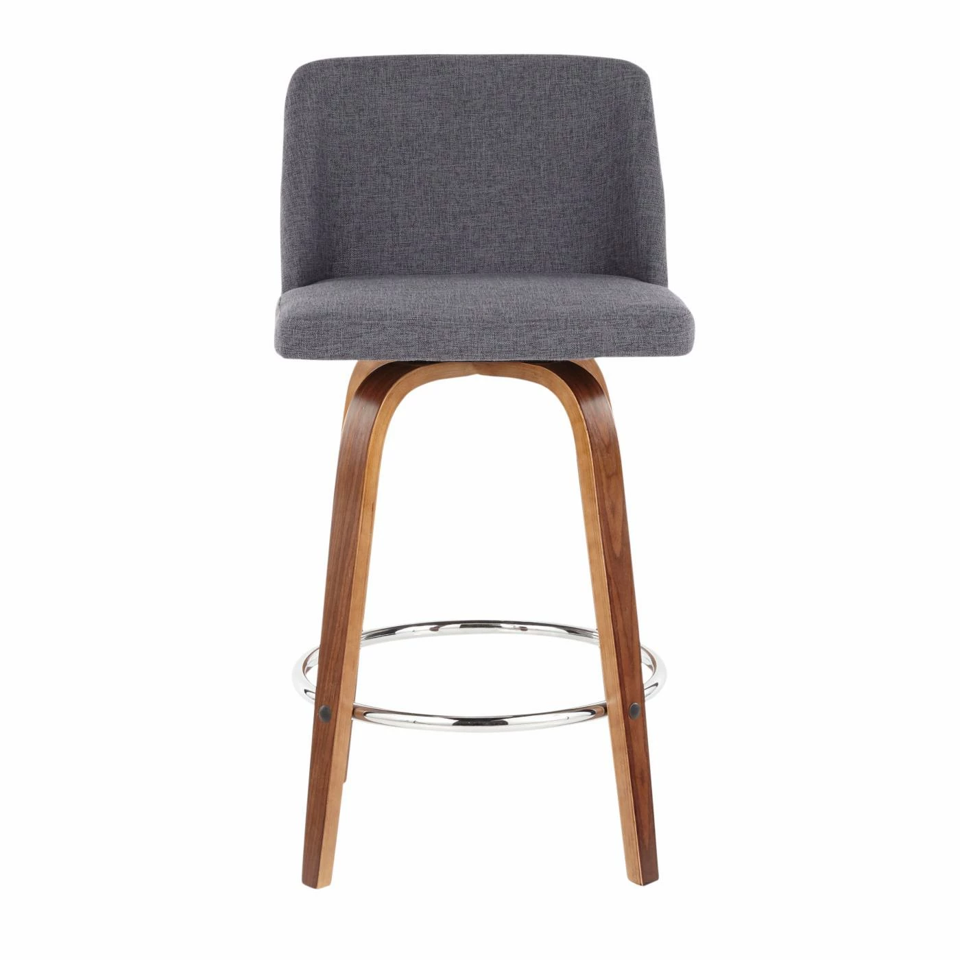 Coupon βοΈ Counter Height Stools LumiSource Toriano 25.5 In. Mid-Century Modern Counter Stool - Set Of 2 π - Image 7