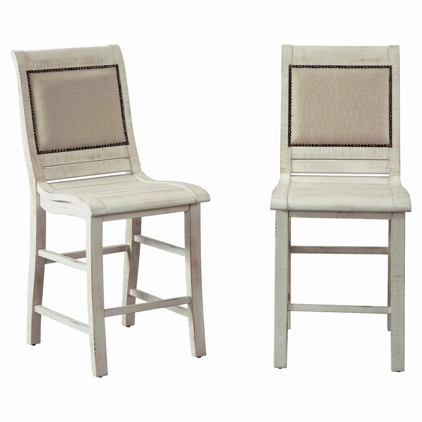 Best deal β€οΈ Counter Height Stools Progressive Furniture Willow Upholstered Counter Chair - Set Of 2 π - Image 6