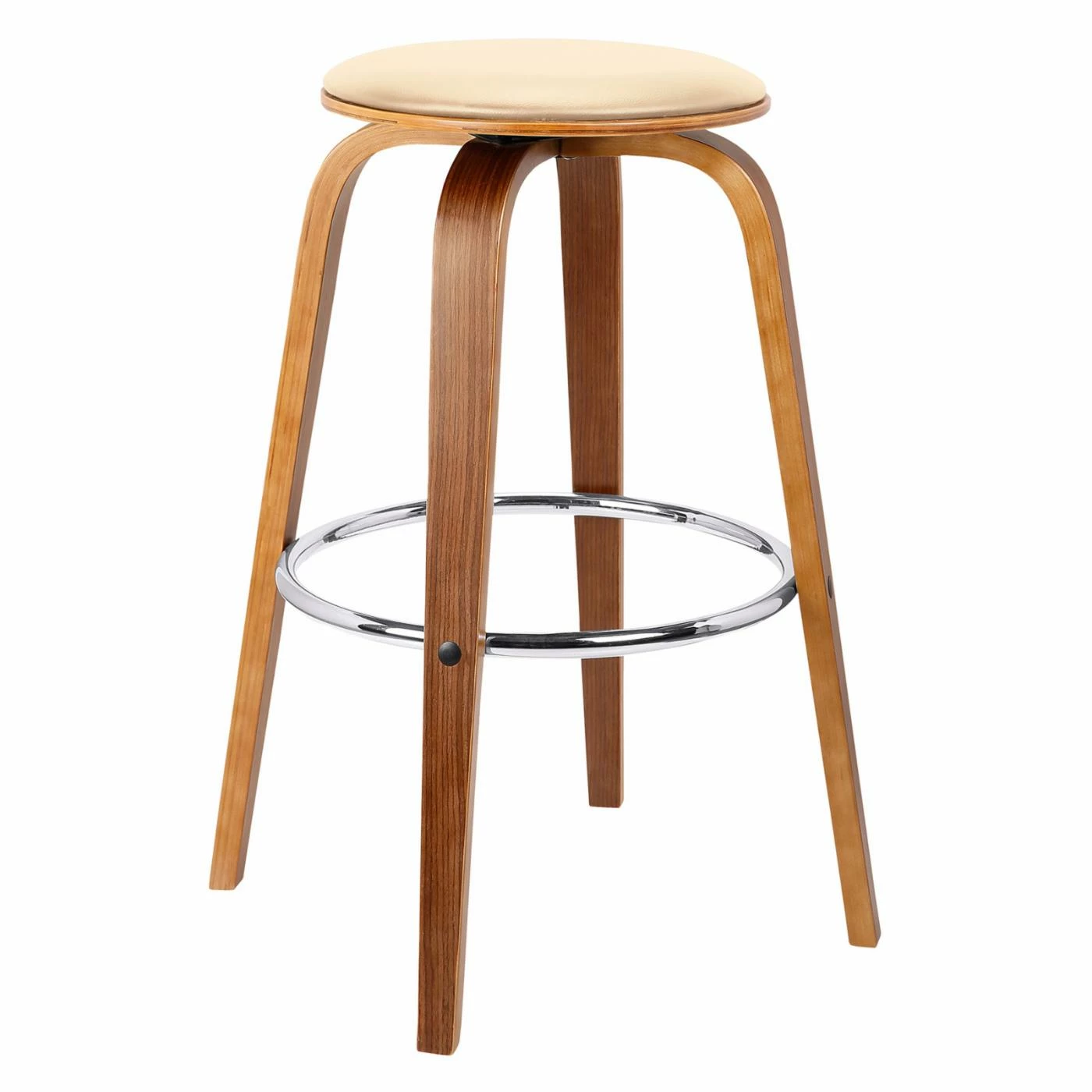 Budget π₯ Counter Height Stools Armen Living Harbor 26 In. Mid-Century Swivel Counter Stool π - Image 8
