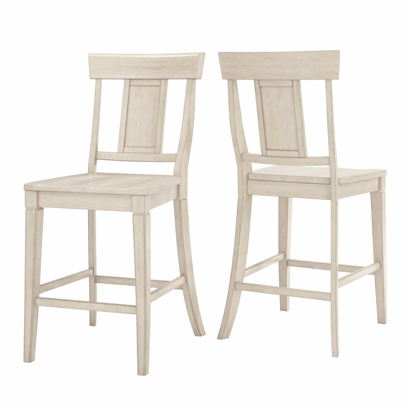Outlet π Counter Height Stools HumbleNest Countryside Vintage Panel Back 24 In. Counter Stool - Set Of 2 β¨ - Image 8