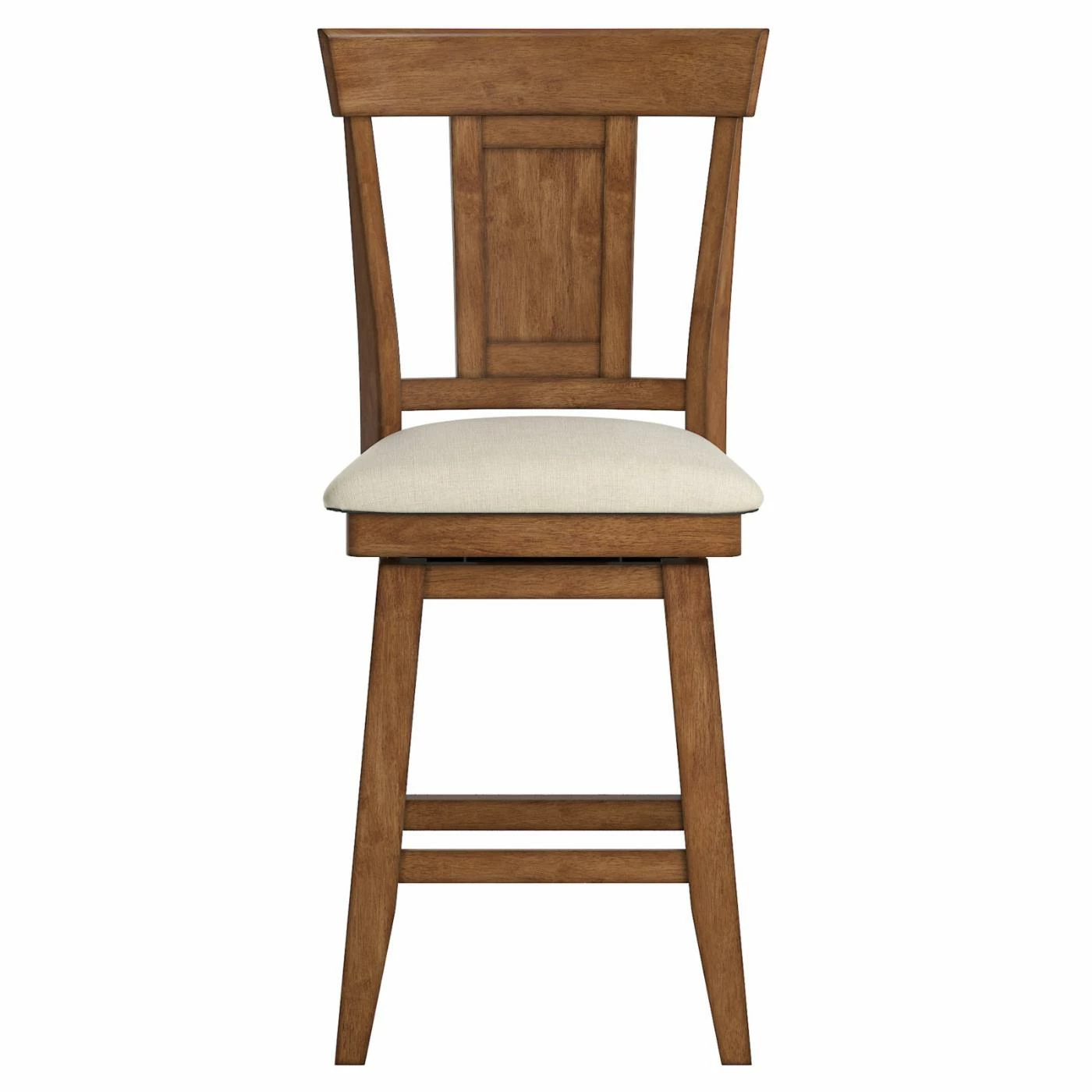 Best reviews of β Counter Height Stools HumbleNest Countryside Rustic Panel Back 25.8 In. Counter Height Wood Swivel Stool π - Image 8