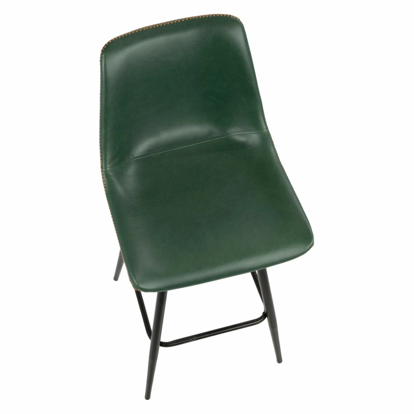 Buy π Counter Height Stools LumiSource Durango 25 In. Faux Leather Counter Stool - Set Of 2 𧨠- Image 8