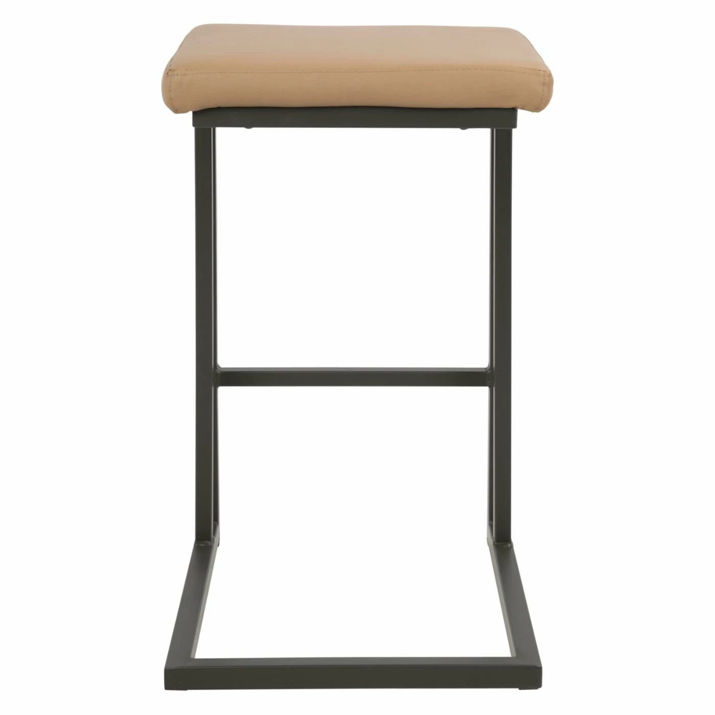 Budget π Counter Height Stools LumiSource Roman 25.75 In. Faux Leather Counter Stool - Set Of 2 π - Image 8