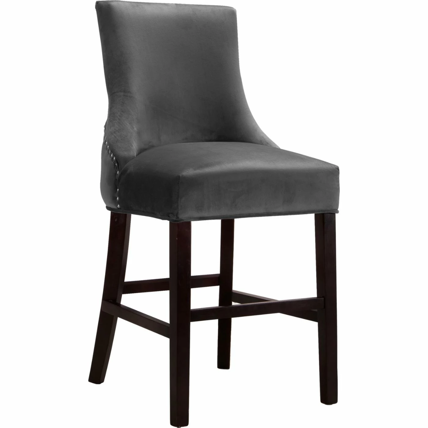 Best deal π₯° Counter Height Stools Meridian Furniture Inc Hannah 24 In. Tufted Counter Stool With Nailhead Trim - Set Of 2 βοΈ - Image 8