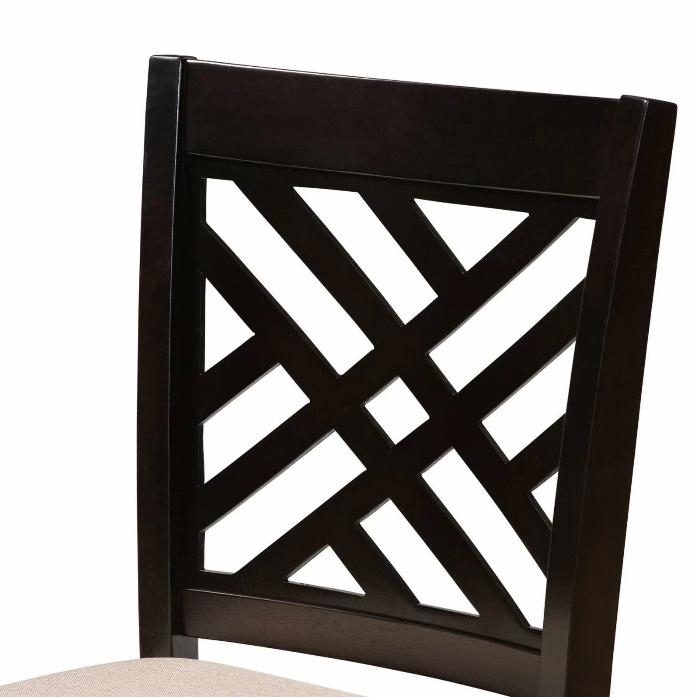 Best deal 𧨠Counter Height Stools Baxton Studio Caron 25 In. Upholstered Counter Height Chair - Set Of 2 π - Image 8