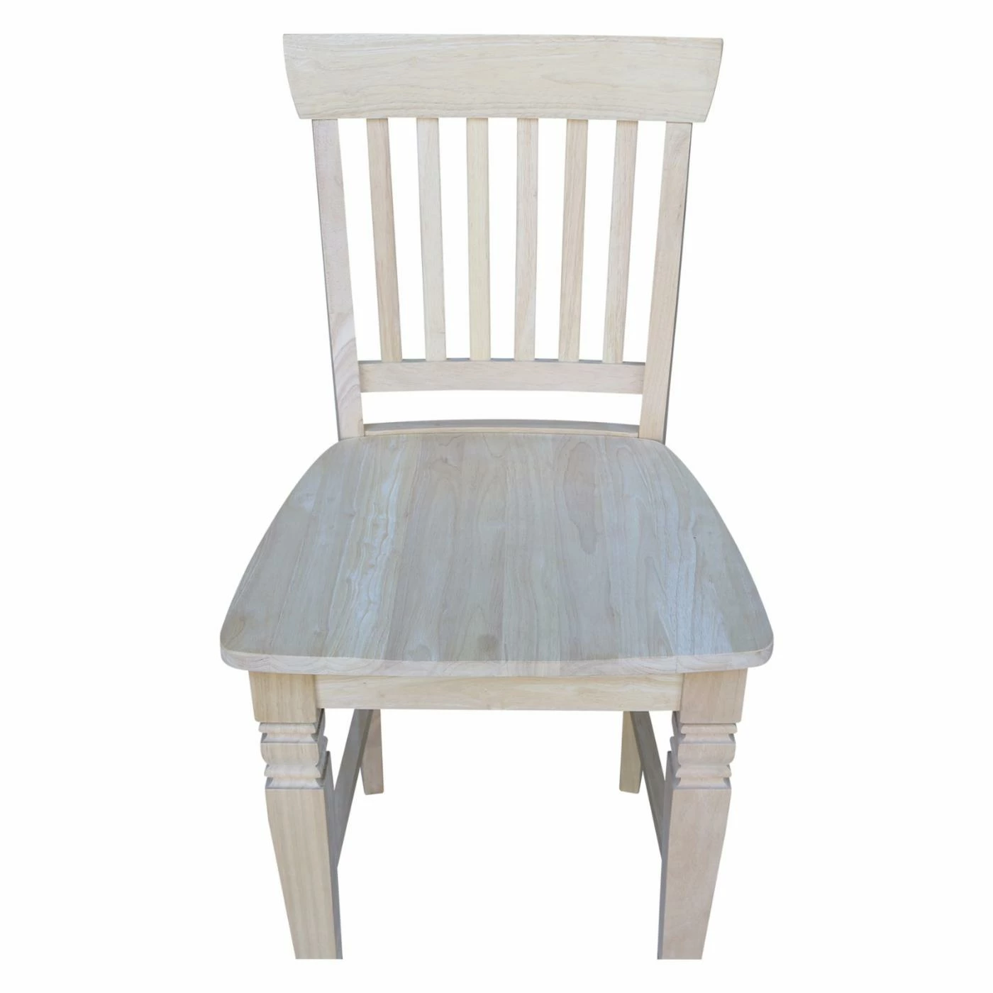 Budget βοΈ Counter Height Stools International Concepts Seattle Unfinished Counter Stool 𧨠- Image 8