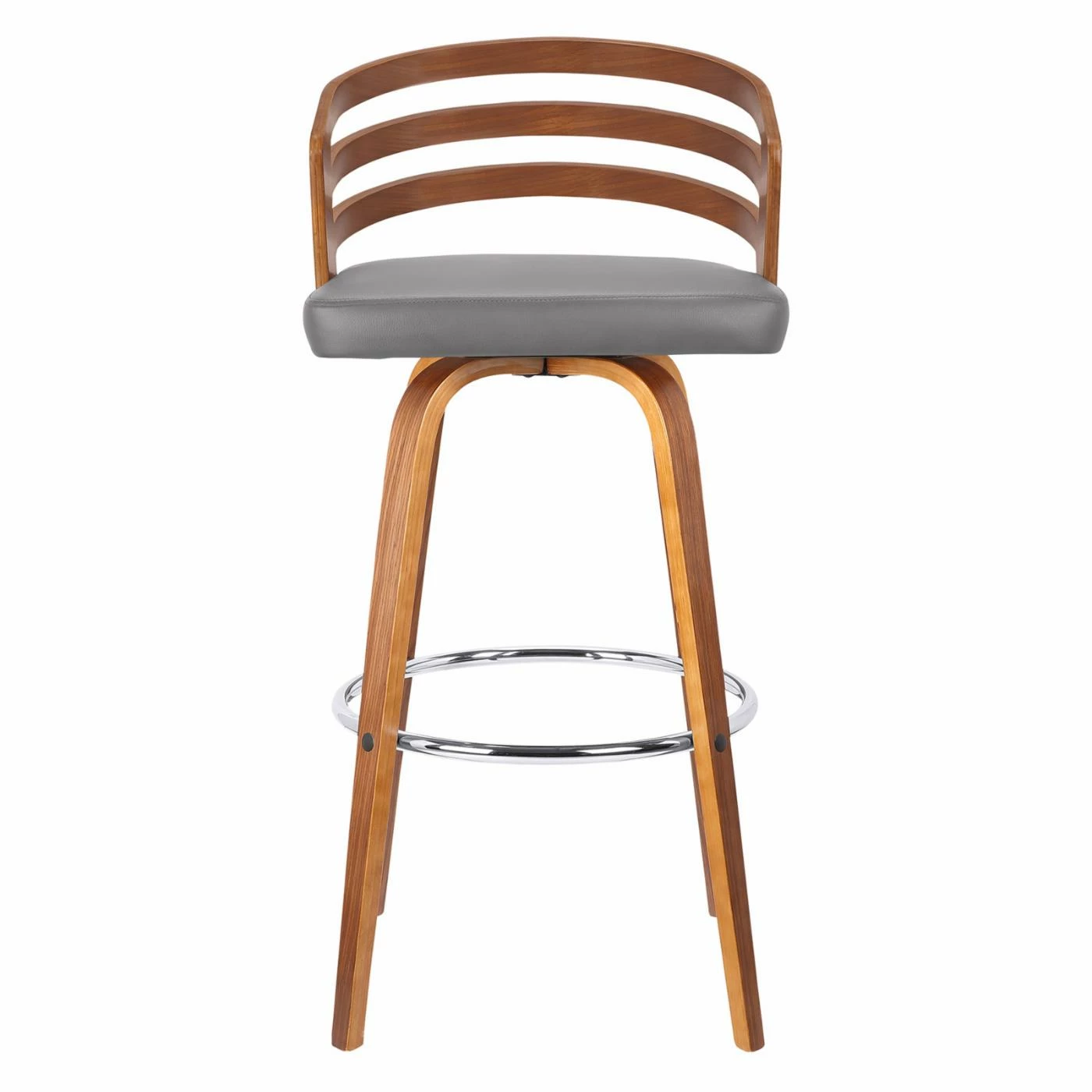 Flash Sale π Counter Height Stools Armen Living Jayden 26 In. Mid-Century Swivel Counter Stool β - Image 9