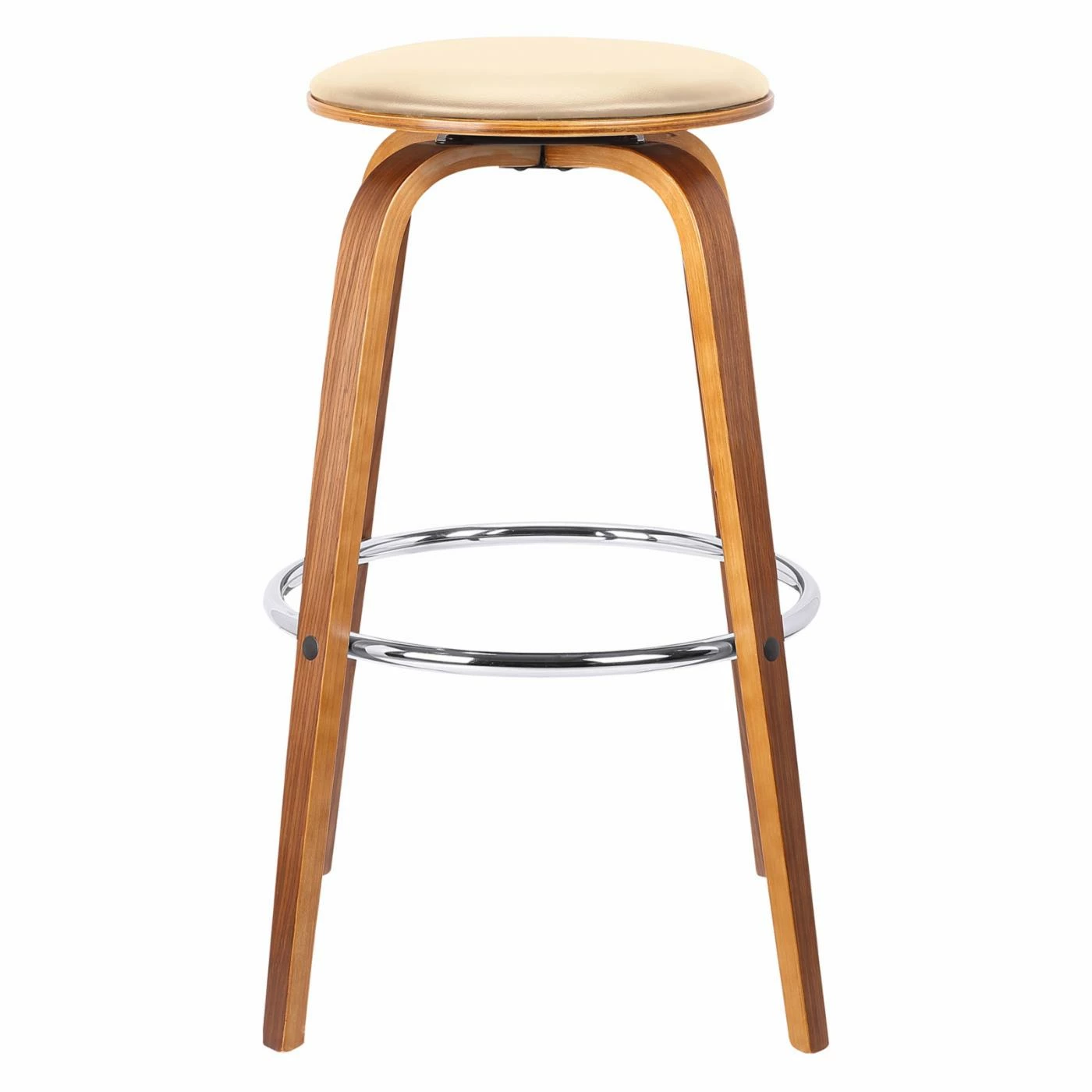 Budget π₯ Counter Height Stools Armen Living Harbor 26 In. Mid-Century Swivel Counter Stool π - Image 9
