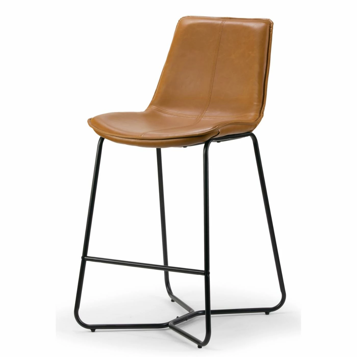 Buy π Counter Height Stools Glamour Home Amery 25.75 In. Faux Leather Counter Stool - Set Of 2 β - Image 9