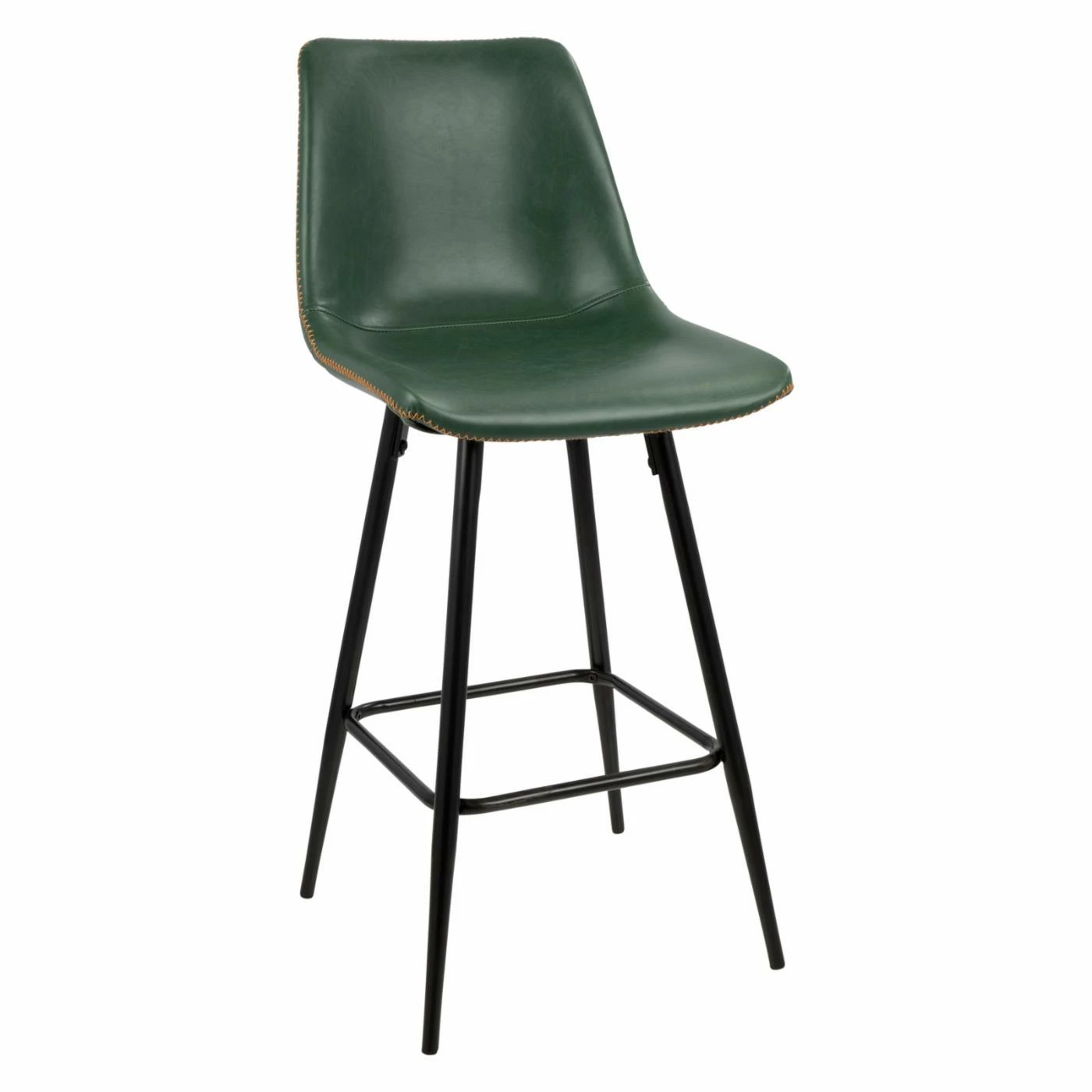Buy π Counter Height Stools LumiSource Durango 25 In. Faux Leather Counter Stool - Set Of 2 𧨠- Image 9