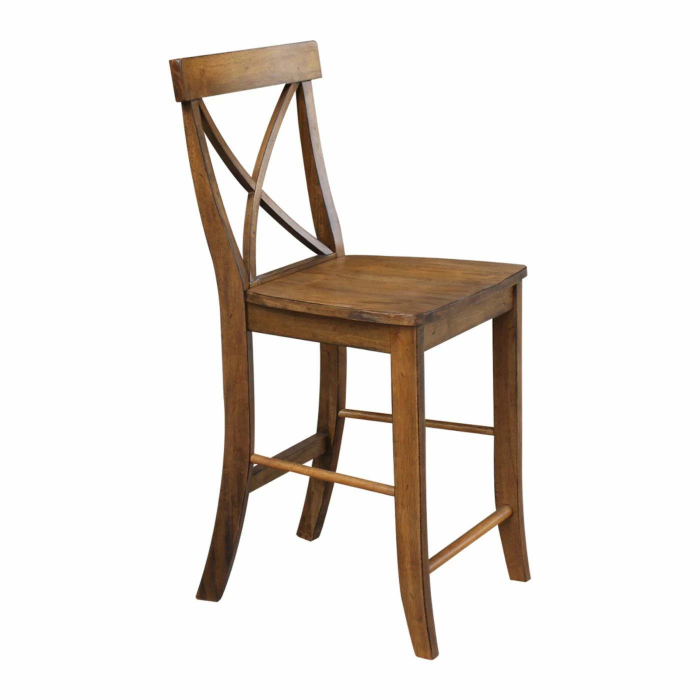 Discount π Counter Height Stools International Concepts X-Back Counter Height Stool π - Image 9