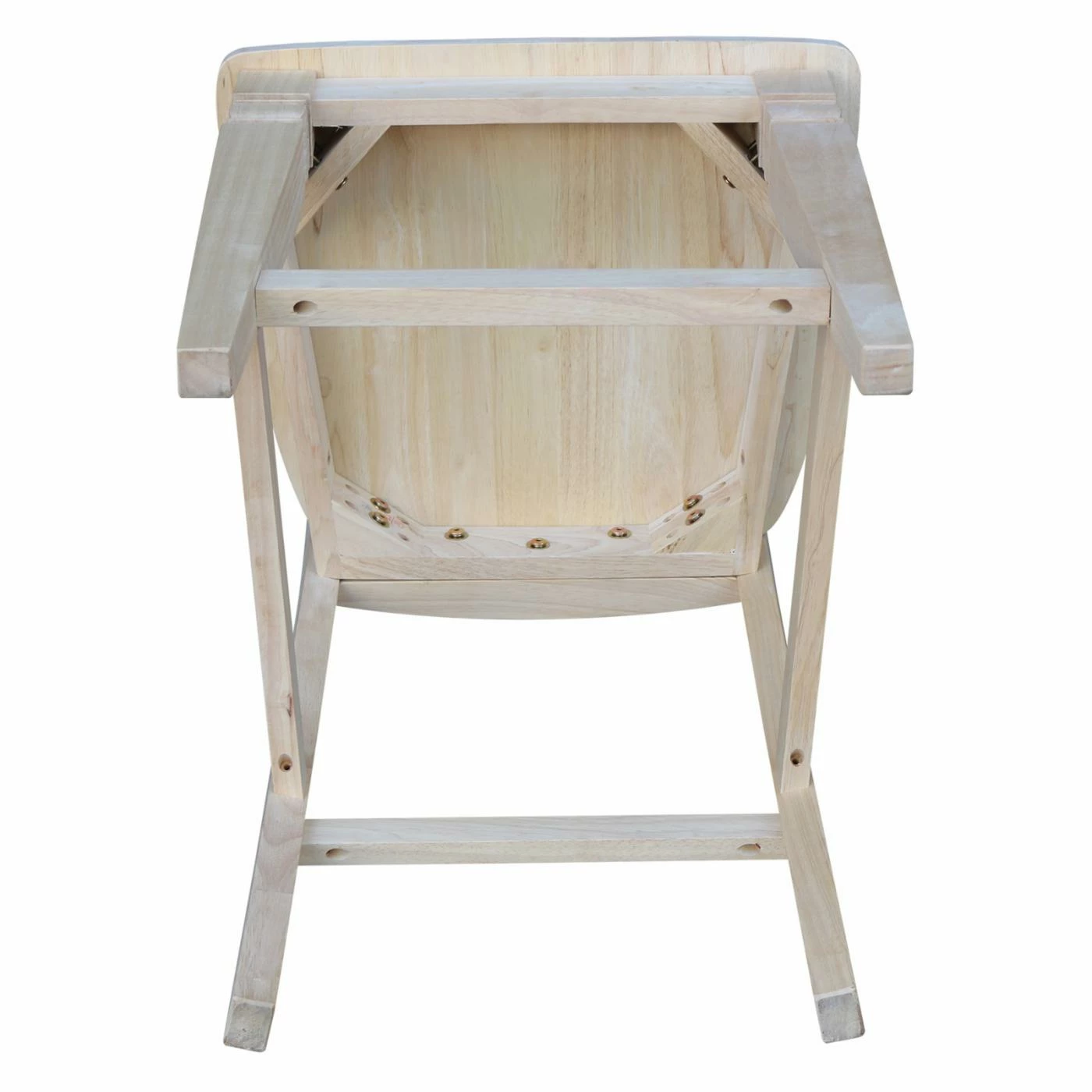 Budget βοΈ Counter Height Stools International Concepts Seattle Unfinished Counter Stool 𧨠- Image 9