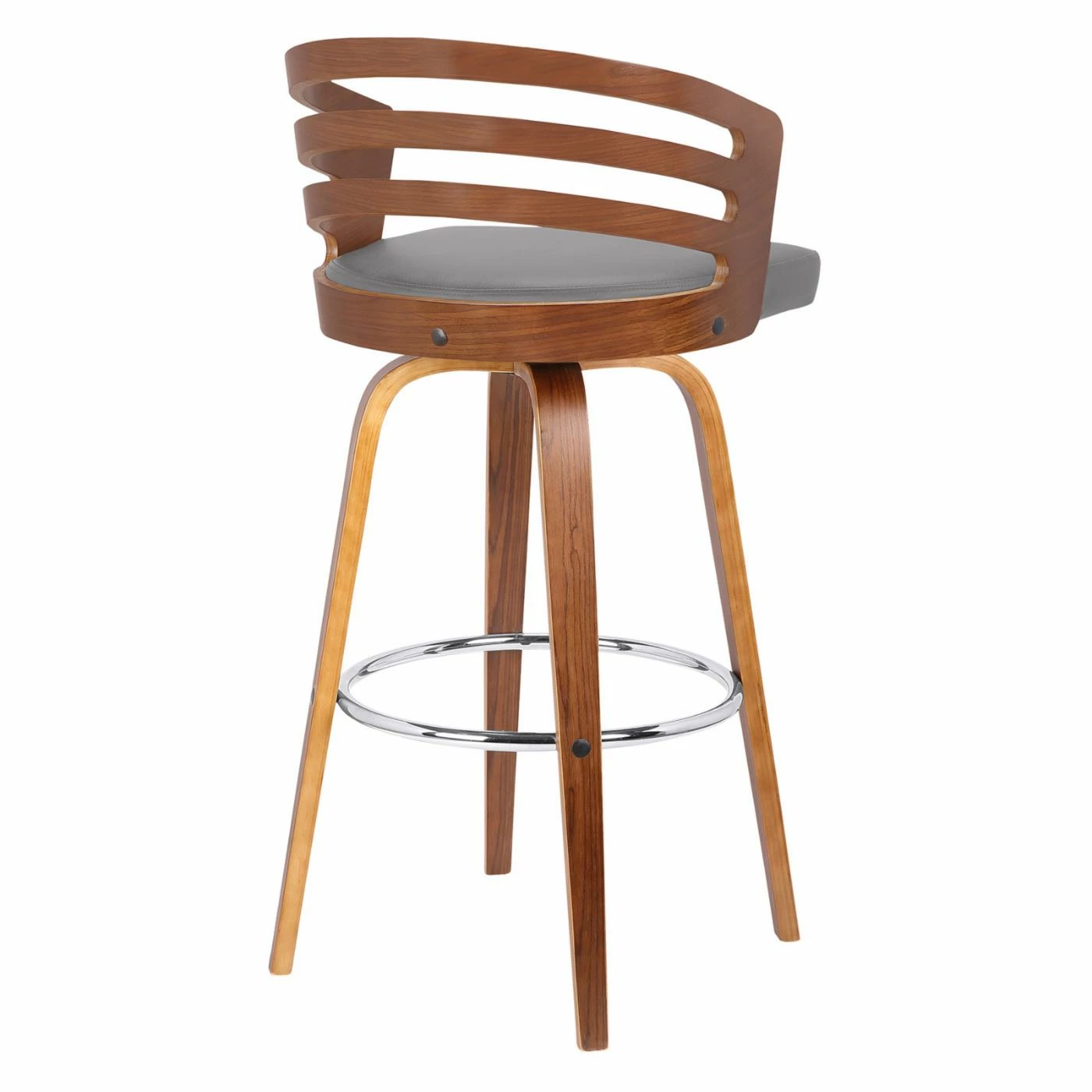 Flash Sale π Counter Height Stools Armen Living Jayden 26 In. Mid-Century Swivel Counter Stool β - Image 10