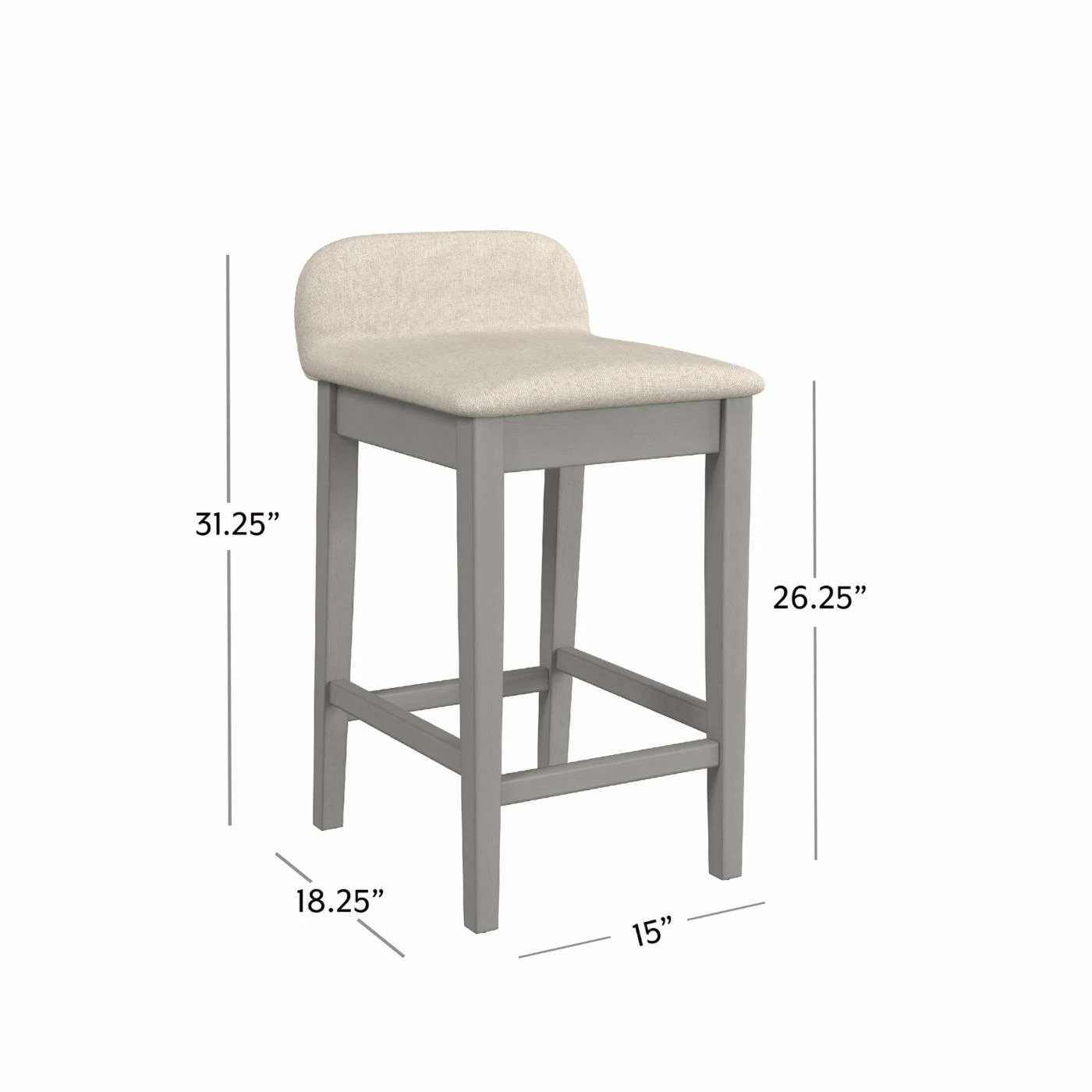 Discount π Counter Height Stools Hillsdale Furniture Hillsdale Maydena 26 In. Counter Stool βοΈ - Image 10