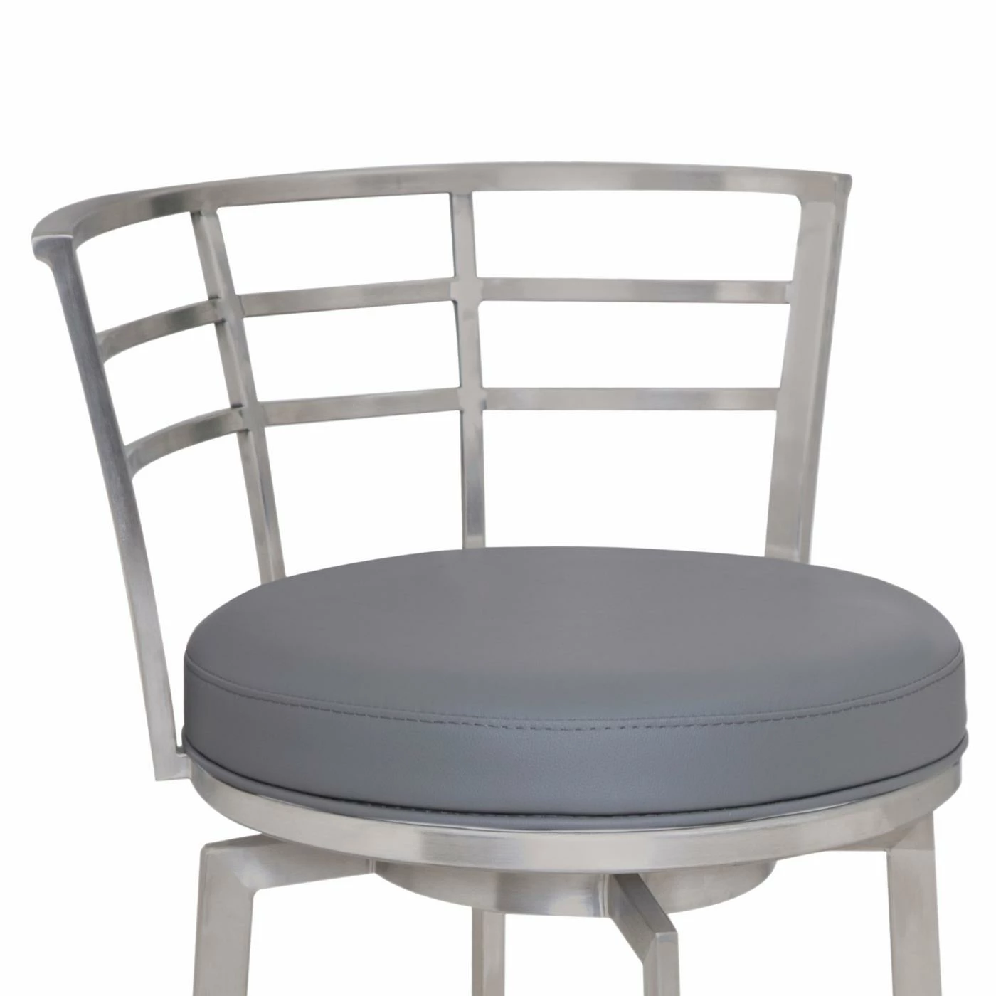 Hot Sale π Counter Height Stools Armen Living Viper Swivel 26 In. Faux Leather Counter Stool π - Image 3