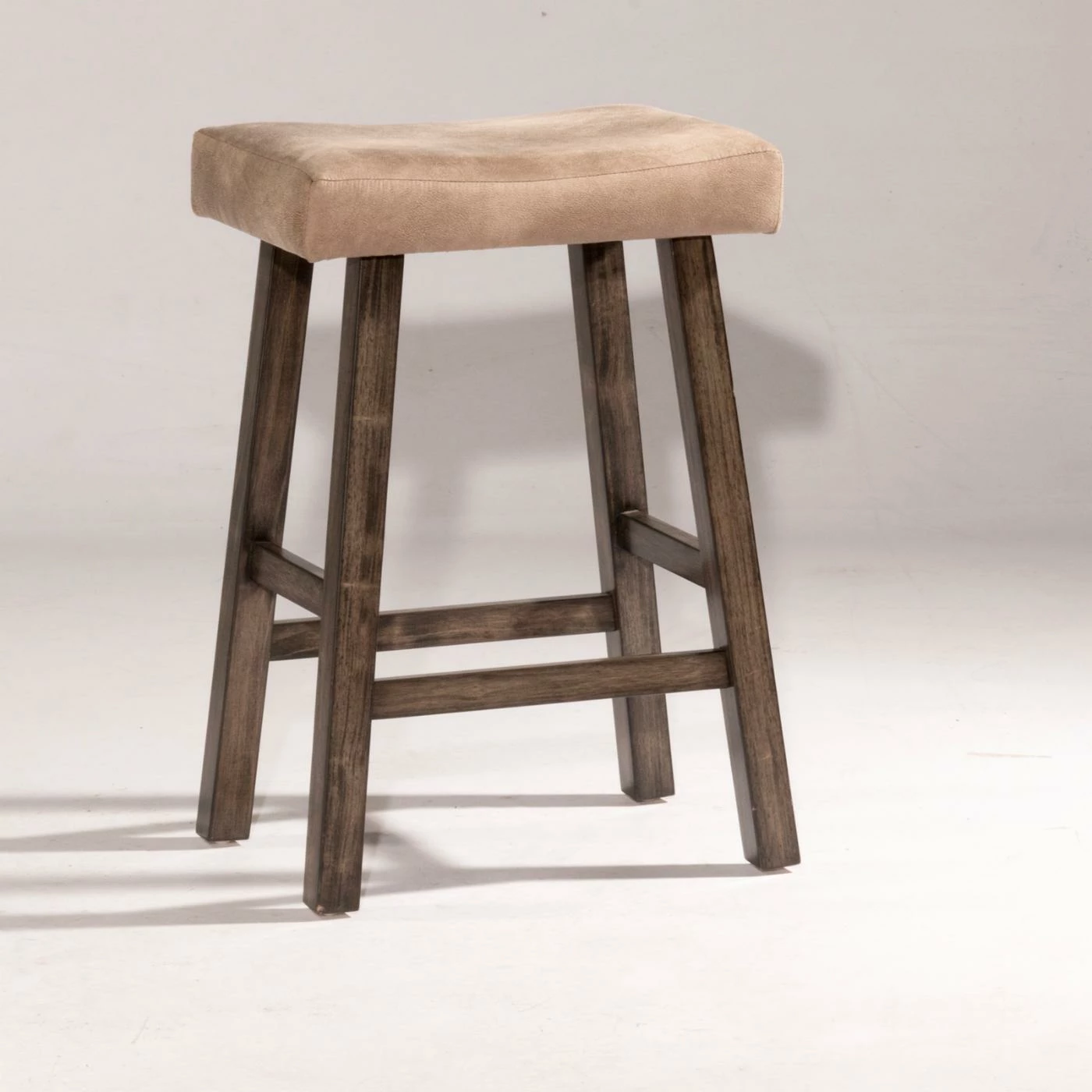 Top 10 β€οΈ Counter Height Stools Hillsdale Saddle Backless Counter Stool - Rustic Gray π₯ - Image 3