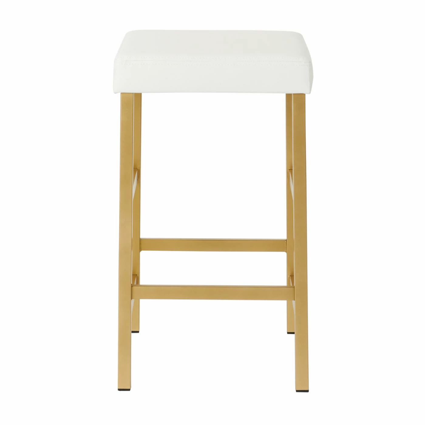 Cheapest โจ Counter Height Stools OSP Home Furnishings Metro 26 In. Gold Backless Counter Stool ๐ - Image 3