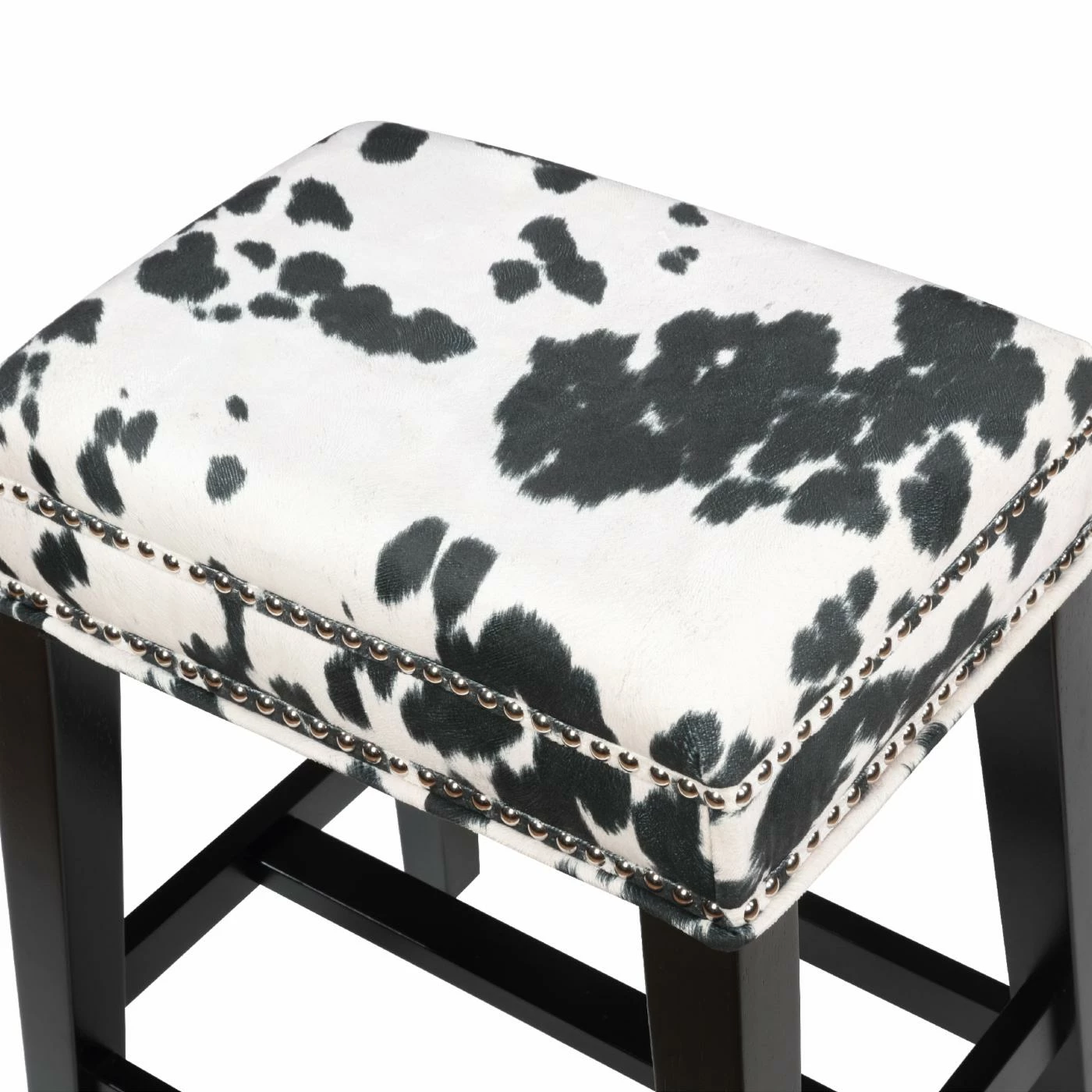 Hot Sale π Counter Height Stools Linon Walt Cow Print Backless Counter Stool βοΈ - Image 3