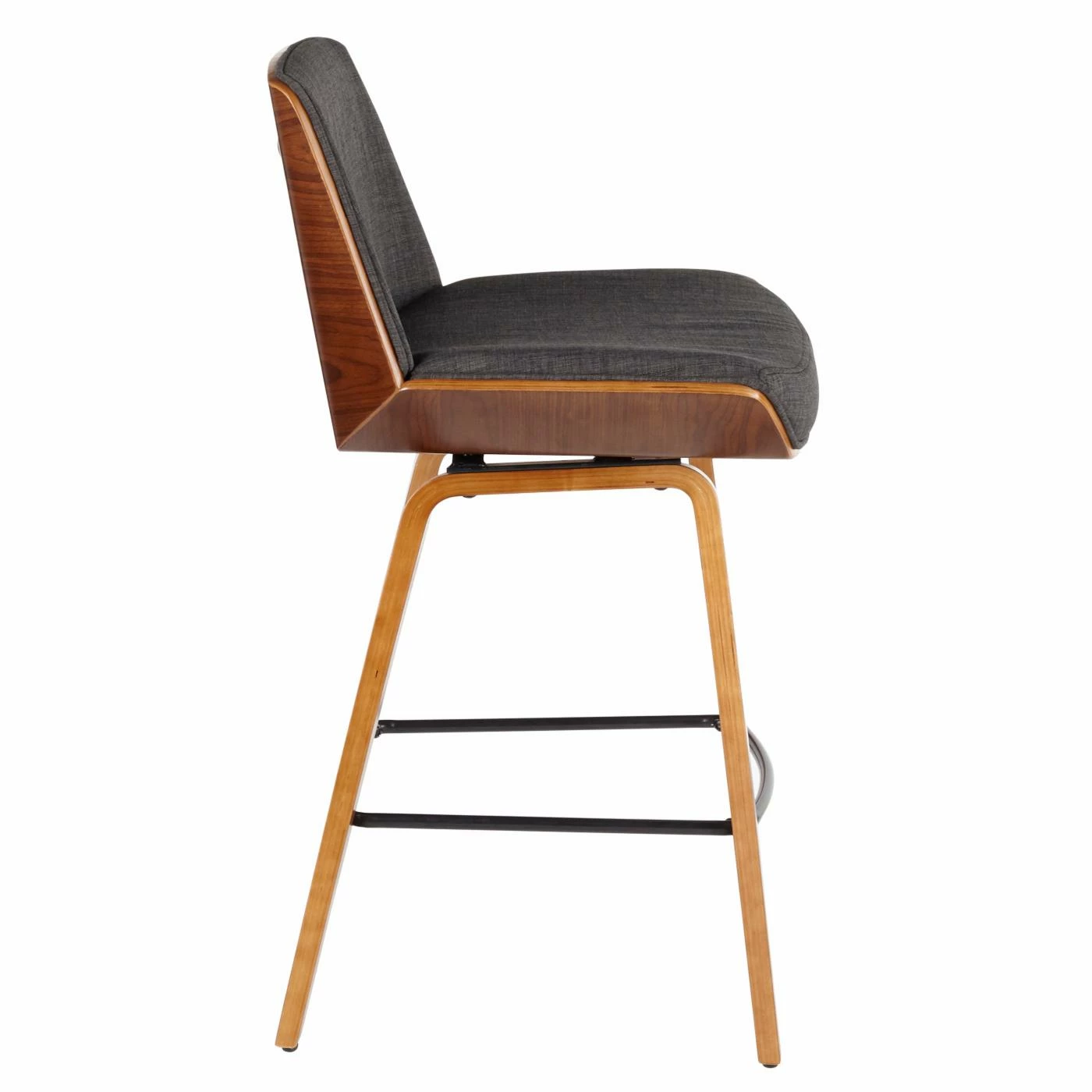 Outlet π€© Counter Height Stools LumiSource Corazza 25 In. Mid-Century Modern Counter Stool π - Image 3