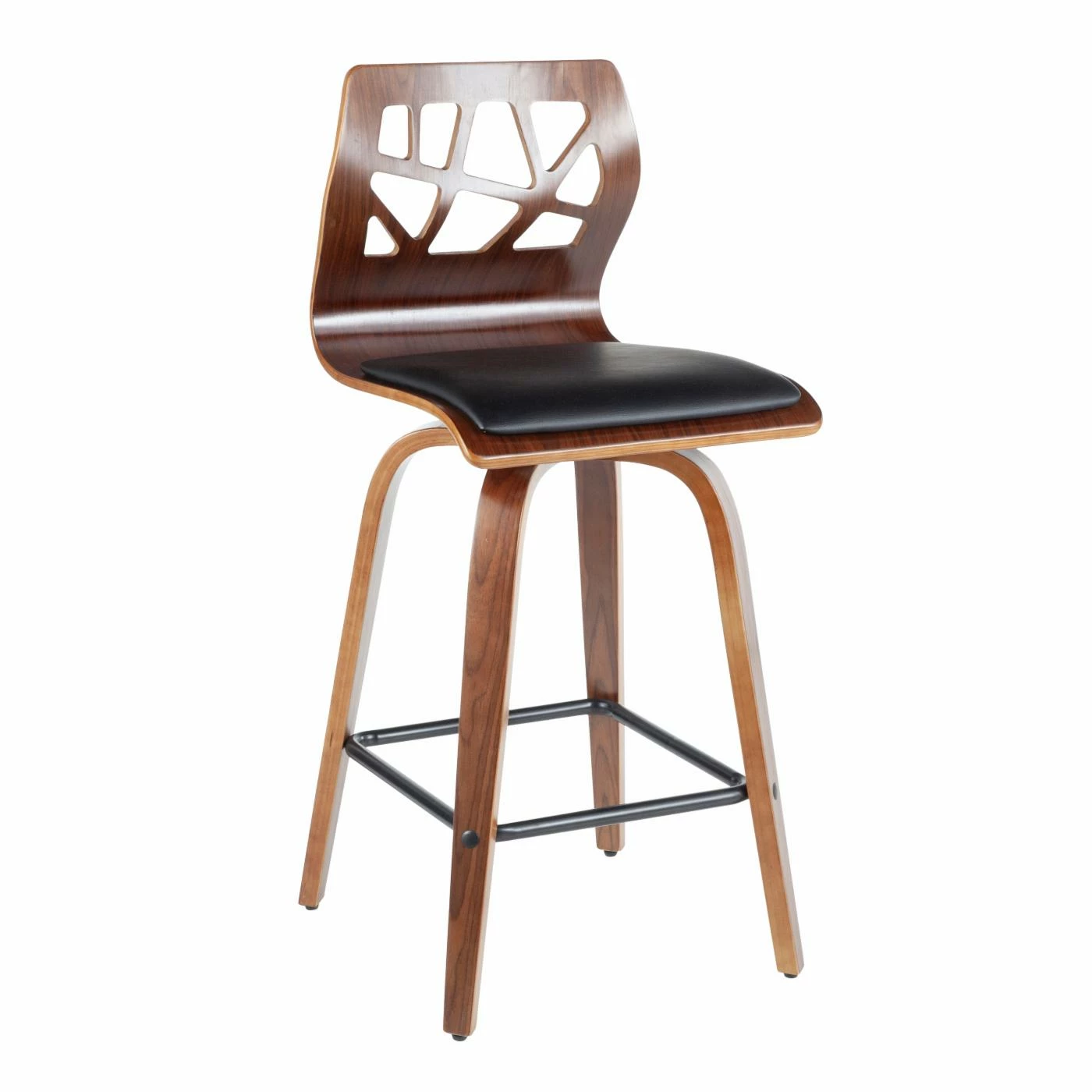 Best deal β€οΈ Counter Height Stools LumiSource Folia 26 In. Mid-Century Modern Counter Stool - Set Of 2 π€© - Image 3