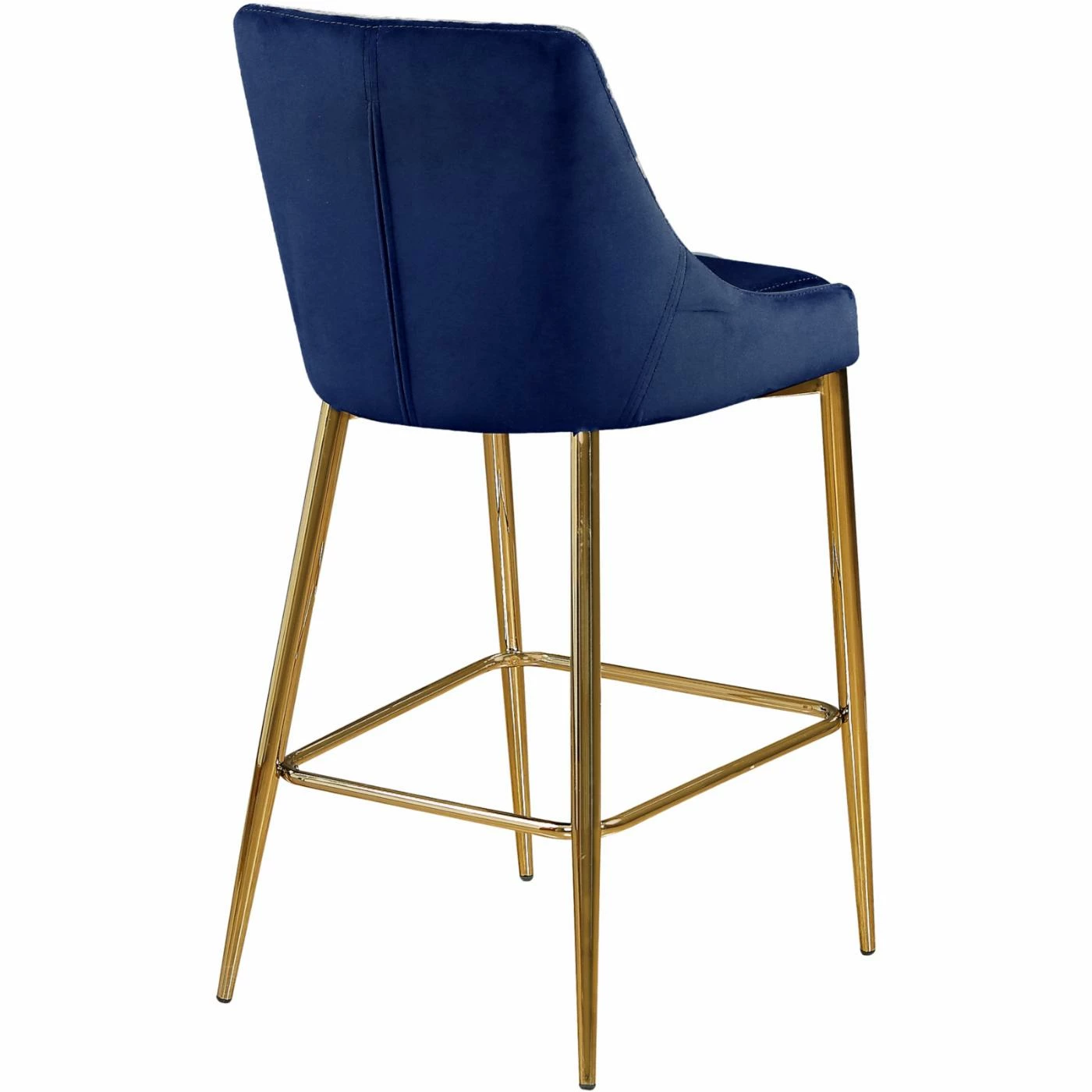 Budget π€© Counter Height Stools Meridian Furniture Inc Karina 27 In. Upholstered Counter Stool - Set Of 2 π - Image 3