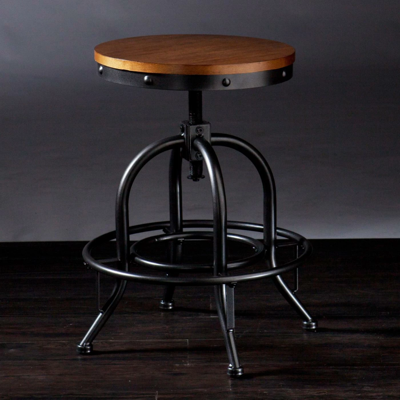 Best Pirce π Counter Height Stools Southern Enterprises Industrial Adjustable Swivel Bar Stool βοΈ - Image 3